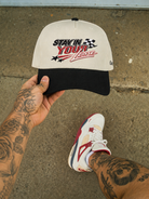 Stay In Your Lane Embroidered Snapback