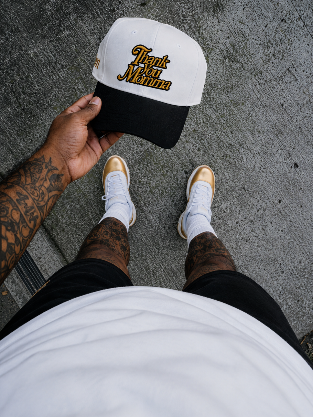 Thank You Momma Embroidered Snapback
