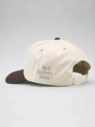 Rich Gang Embroidered Snapback - Natural/ Brown