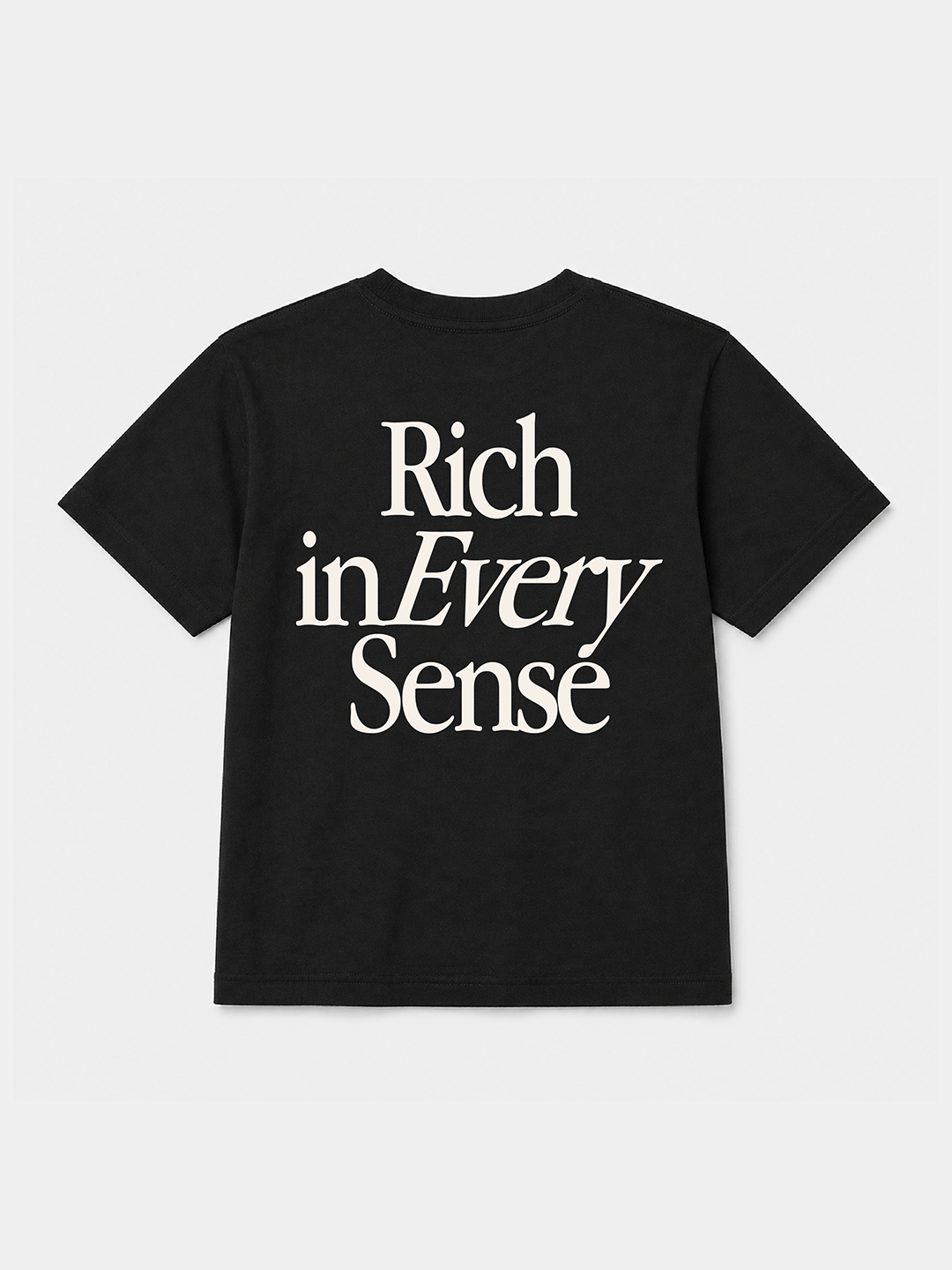 Born Rich Youth T-shirt - Black