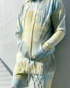 Blue Cheese French Terry Tie Dye Hoodie