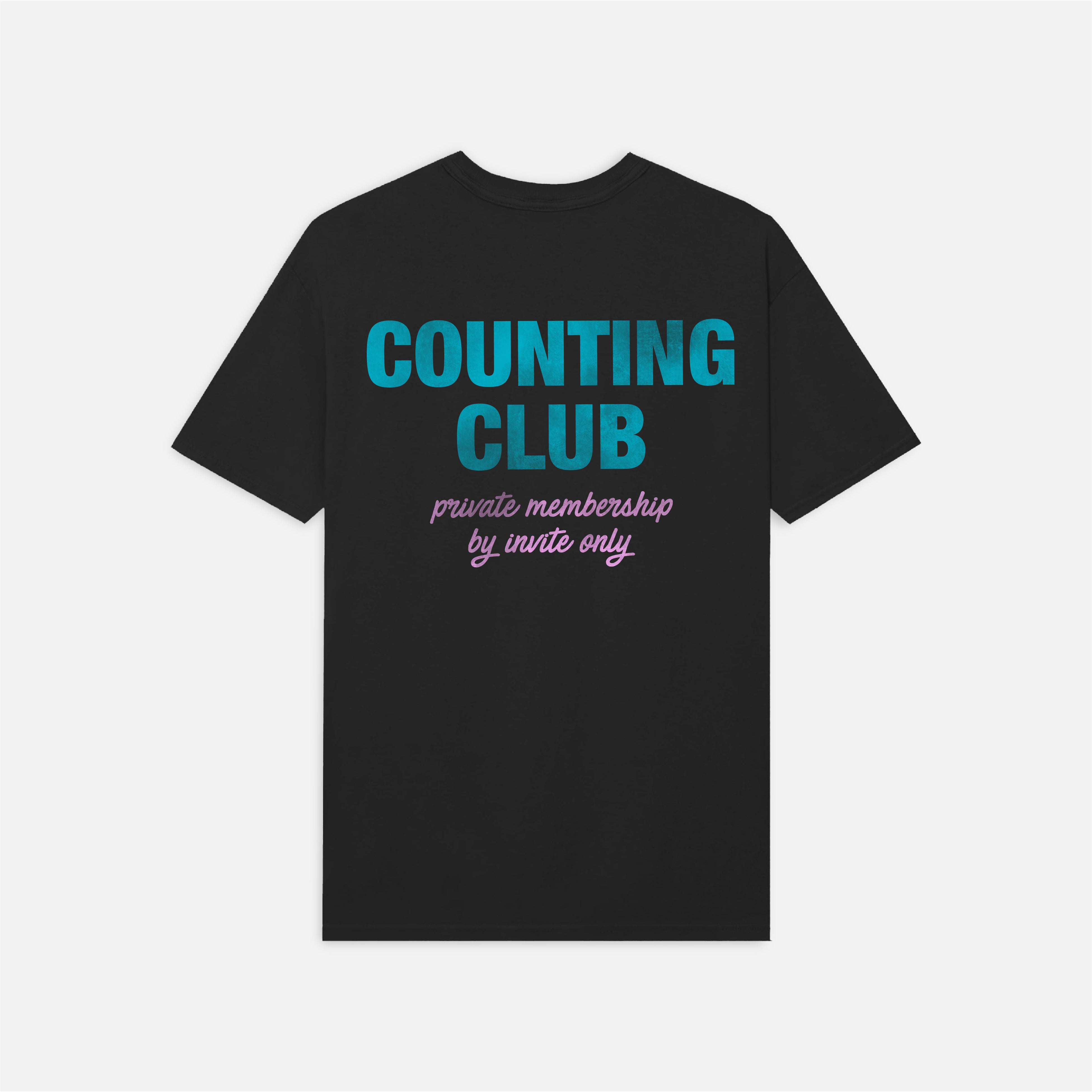 Counting ClubT-Shirt - Blue/ Pink