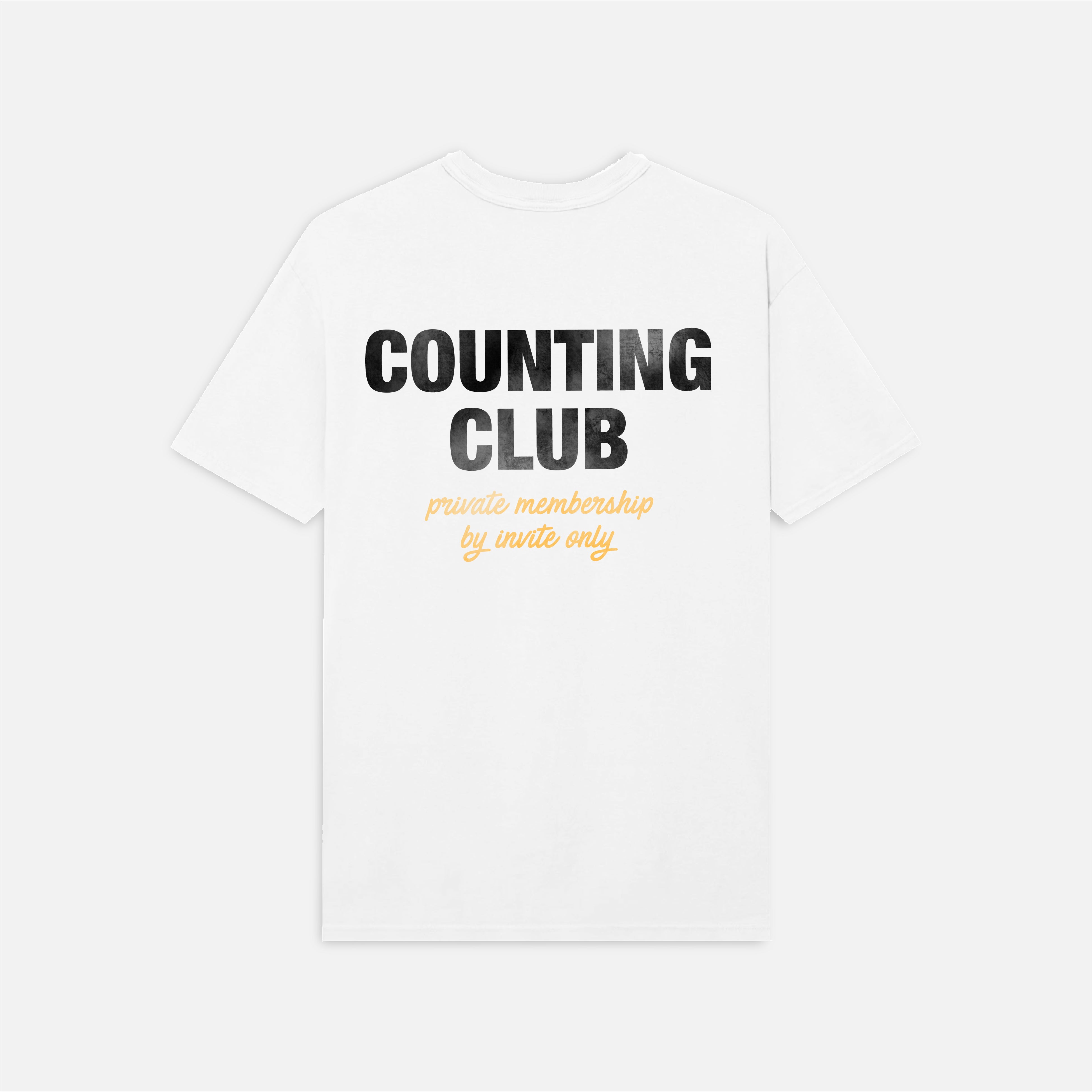 Counting Club T-Shirt - White