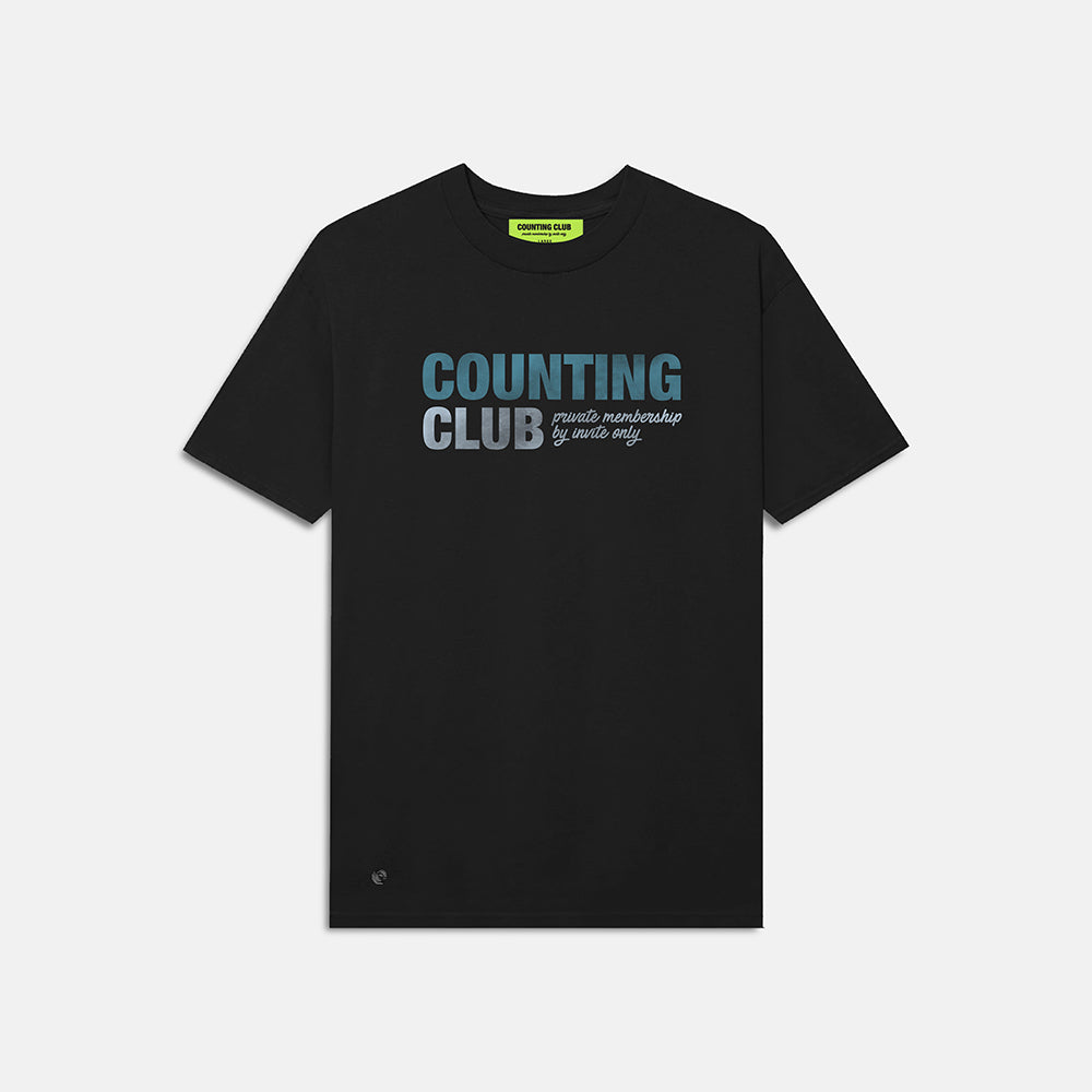 Membership Only Heavyweight T-shirt- Black