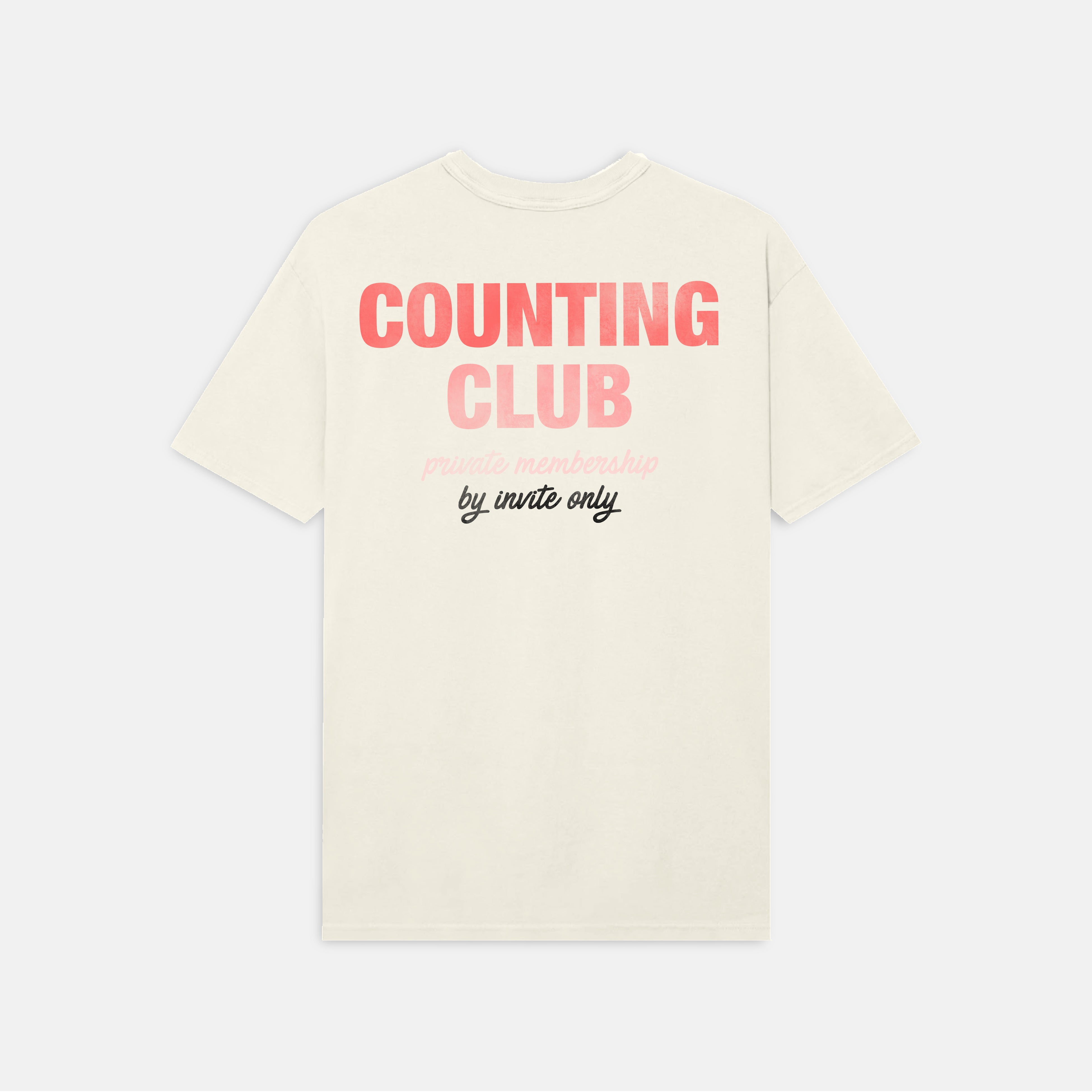 Private Invite T-shirt- Vintage White