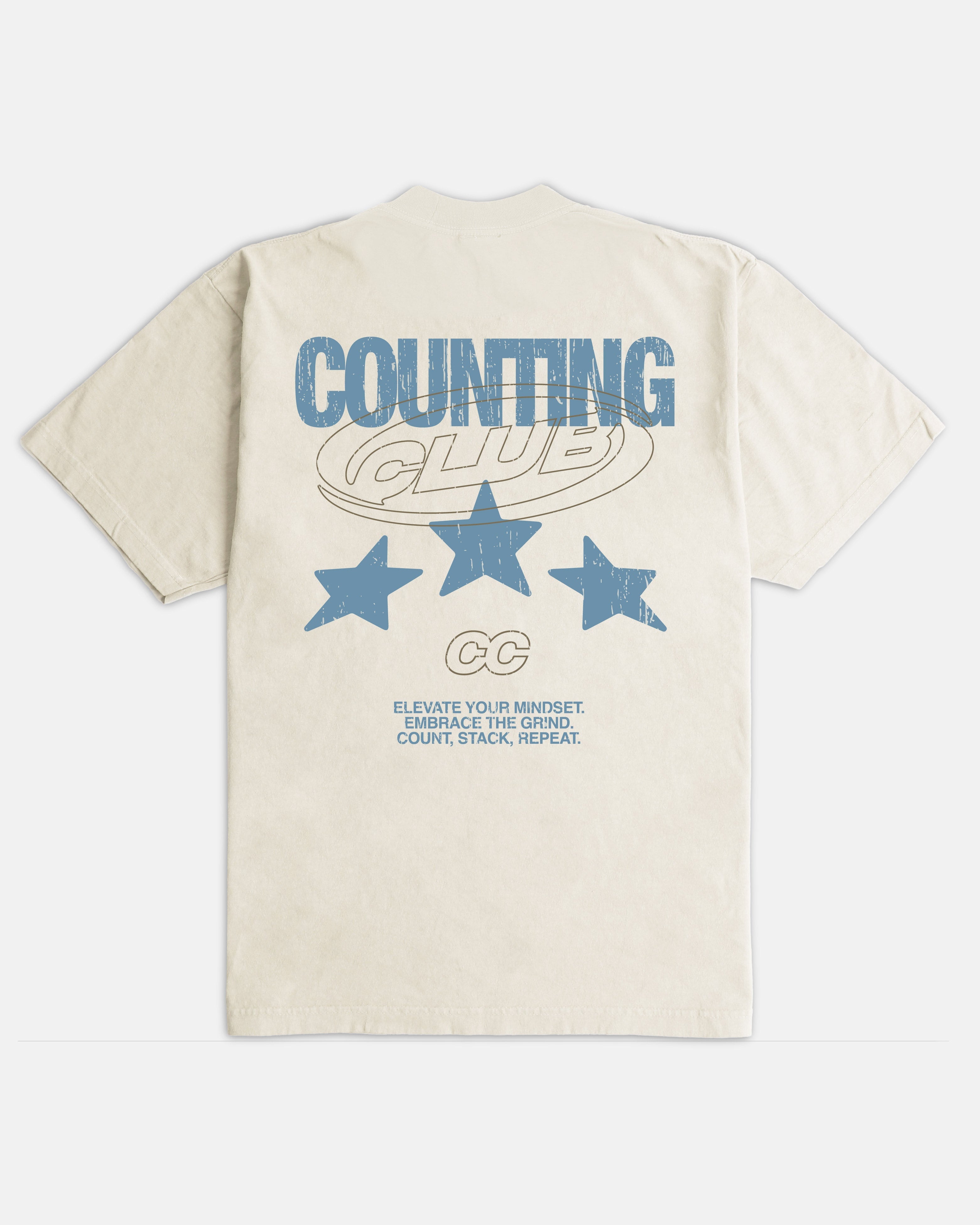 Elevate Ultra Heavyweight T-Shirt - Cream