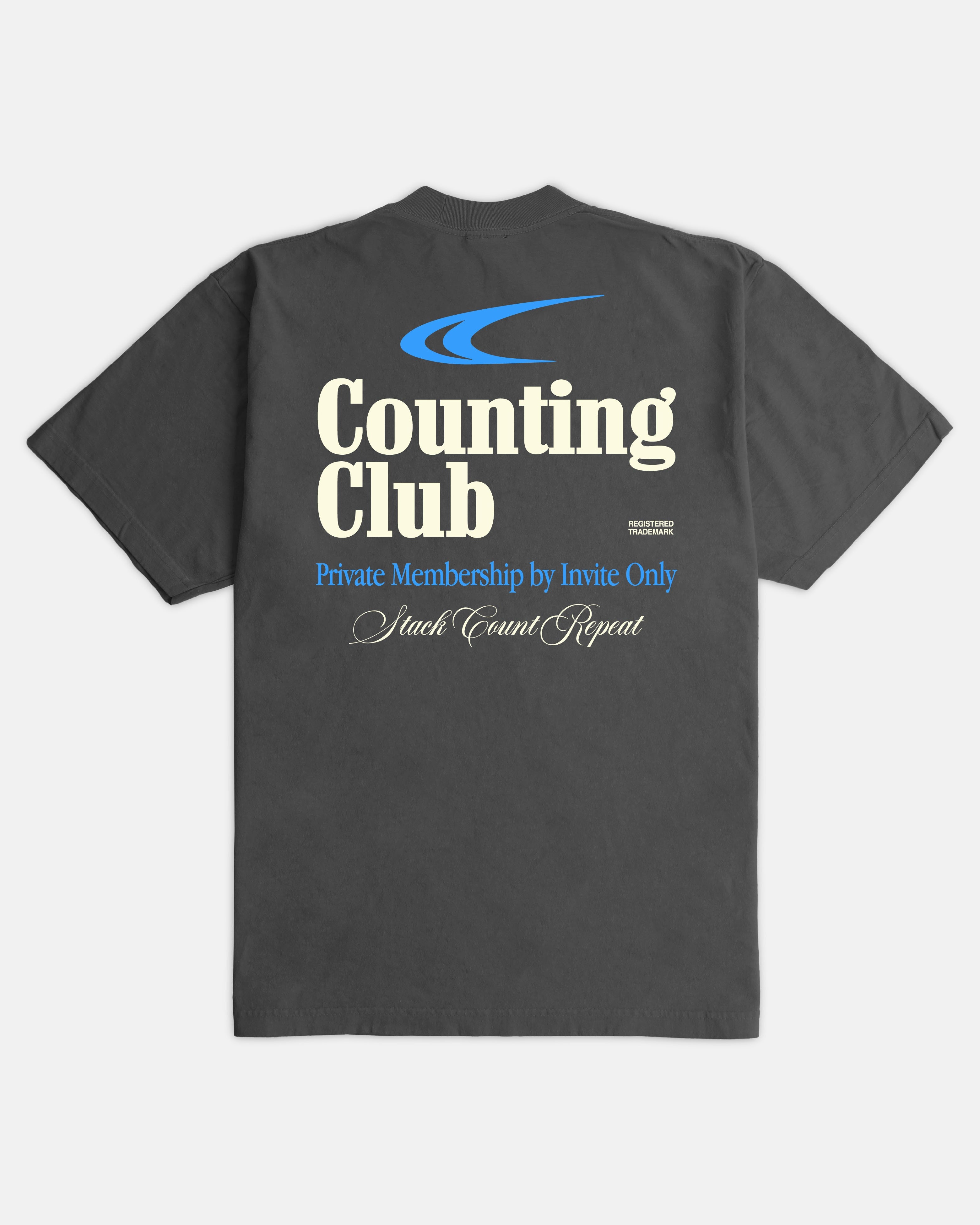 CC Members Ultra Heavyweight T-shirt - Dark Grey