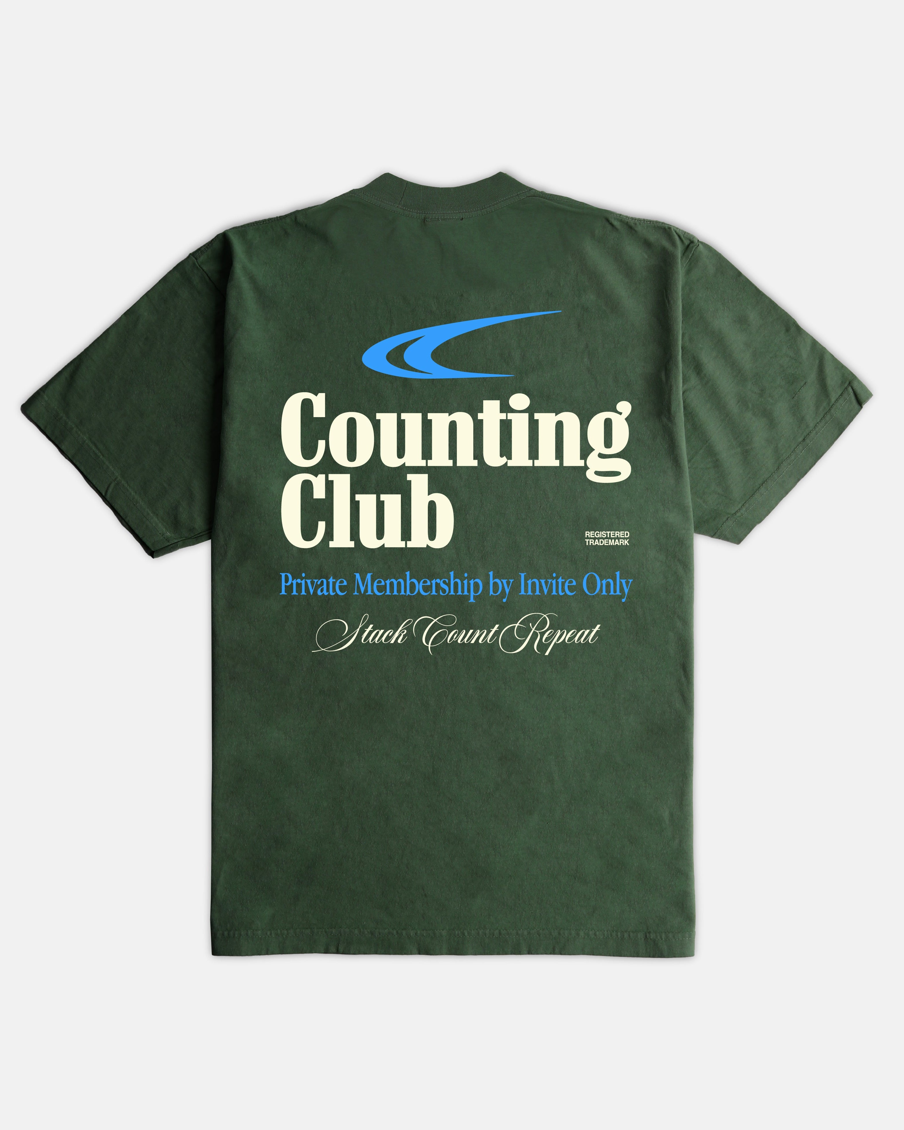 CC Members Ultra Heavyweight T-shirt - Moss