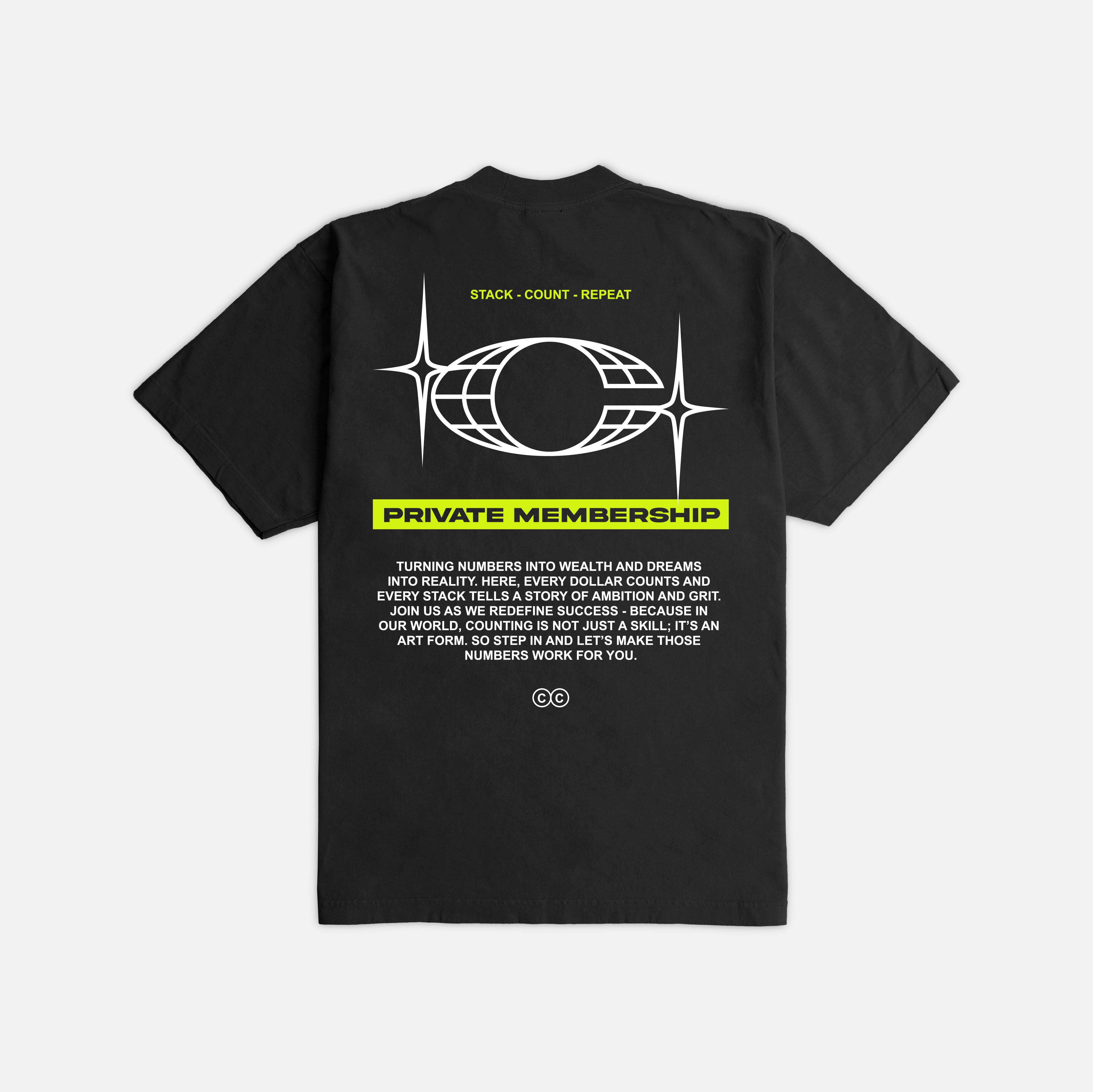 【DISCERNMENT】Another hard letter T-Shirt Worldwide Ultra Heavyweight T-shirt - Black – Outrank Brand