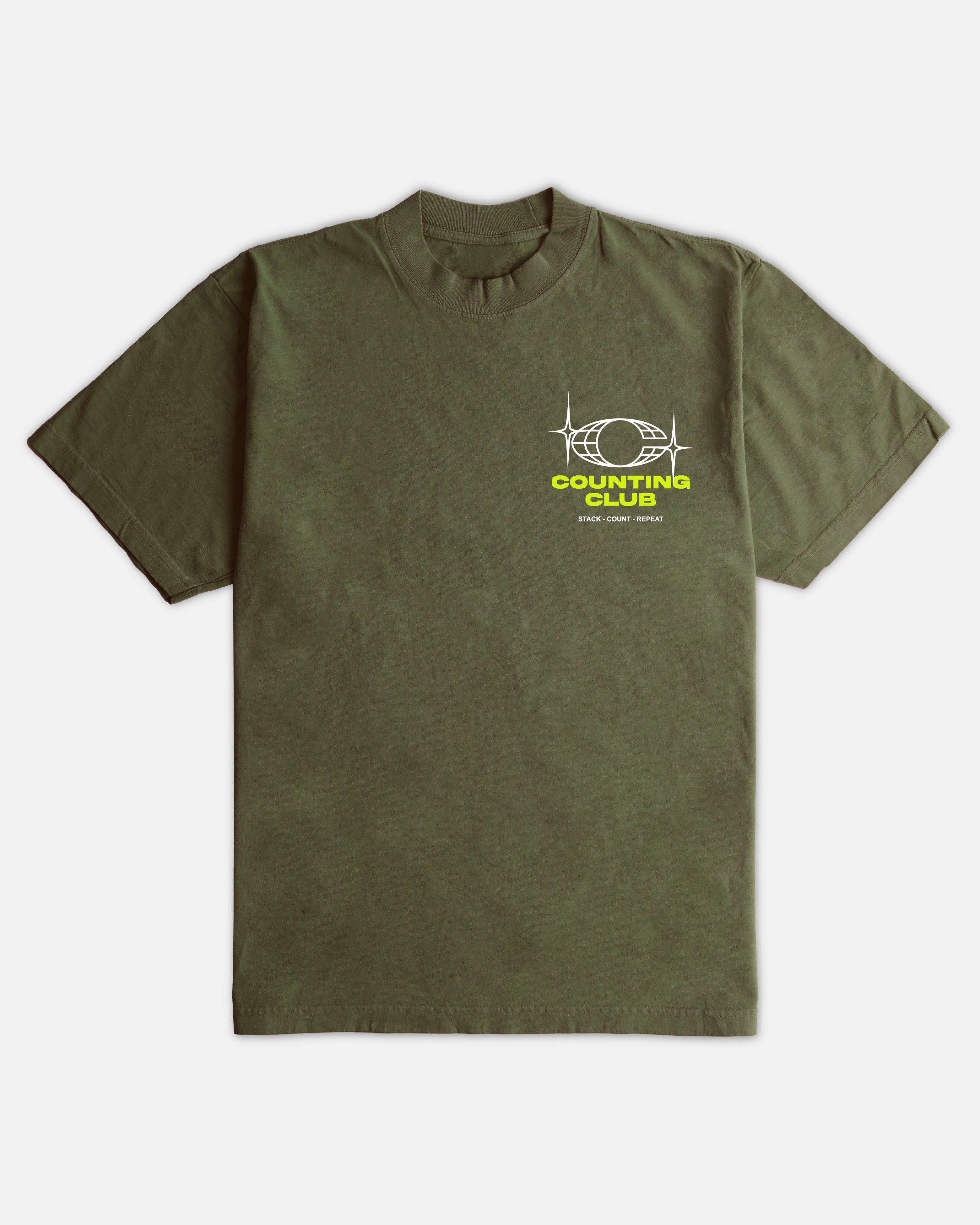 Worldwide Ultra Heavyweight T-shirt - Olive