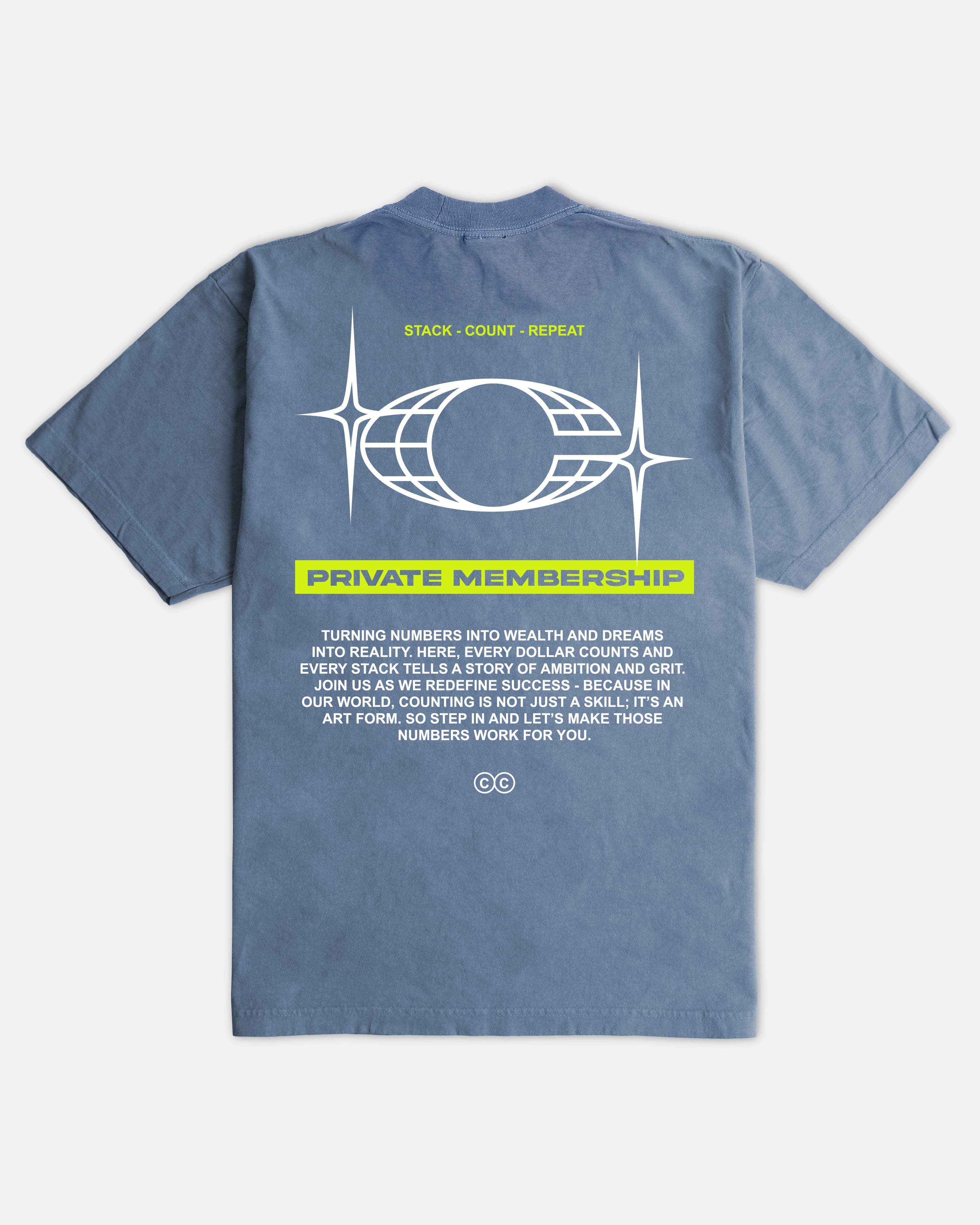 Worldwide Ultra Heavyweight T-shirt - Washed Denim