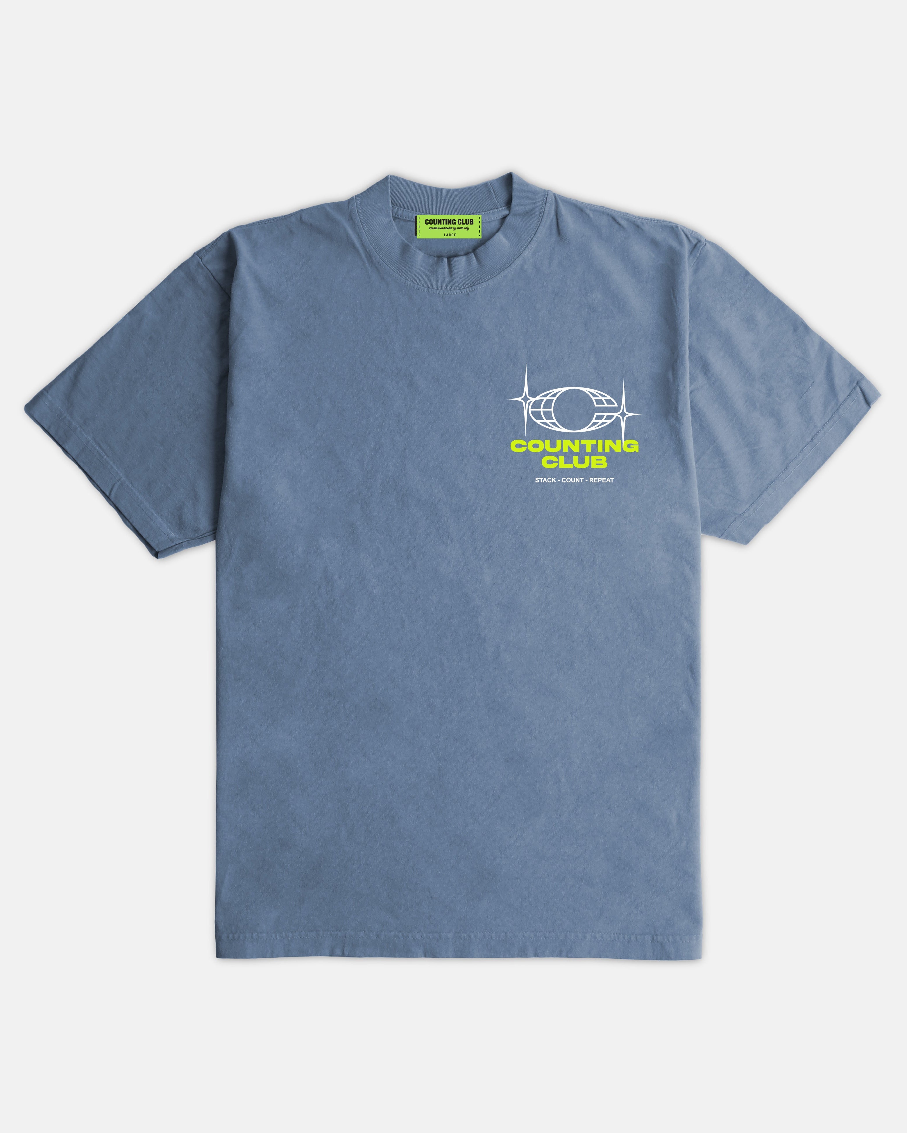 Worldwide Ultra Heavyweight T-shirt - Washed Denim