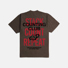 Stack and Count Ultra Heavyweight T-shirt - MOCHA