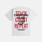 Stack and Count Ultra Heavyweight T-shirt - WHITE