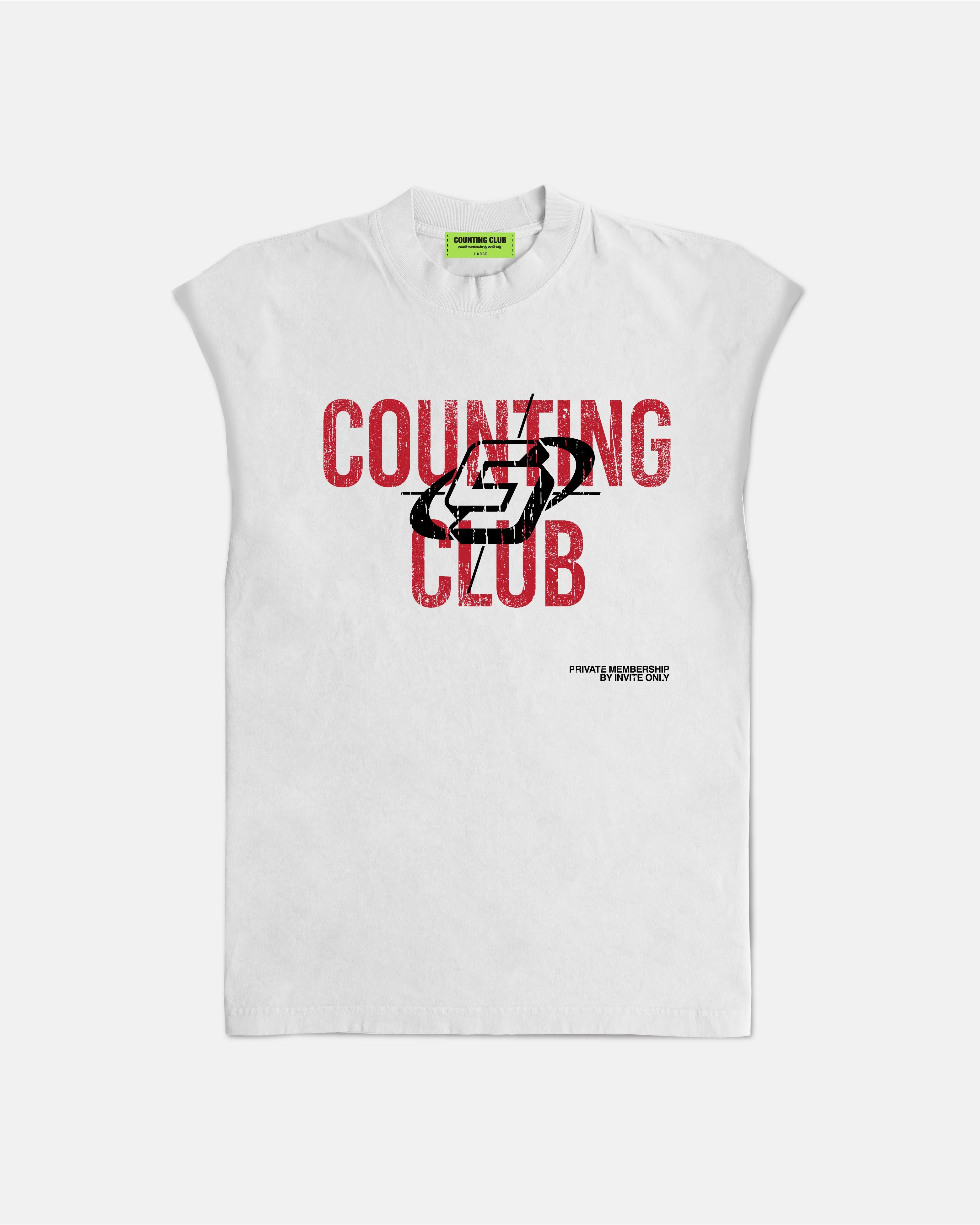 Stack and Count Ultra Heavyweight Sleeveless - WHITE