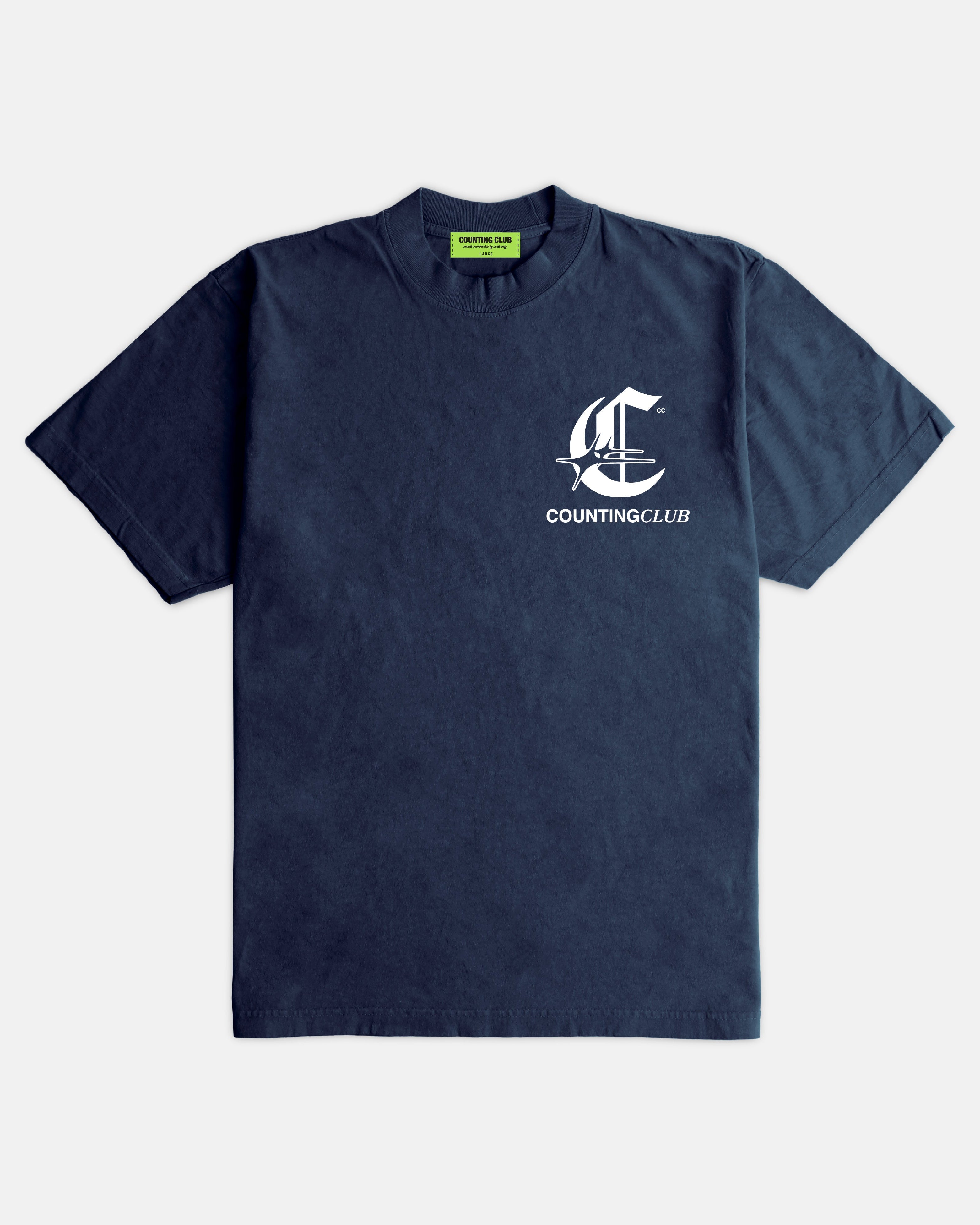 Invite Only Ultra Heavyweight T-shirt - NAVY