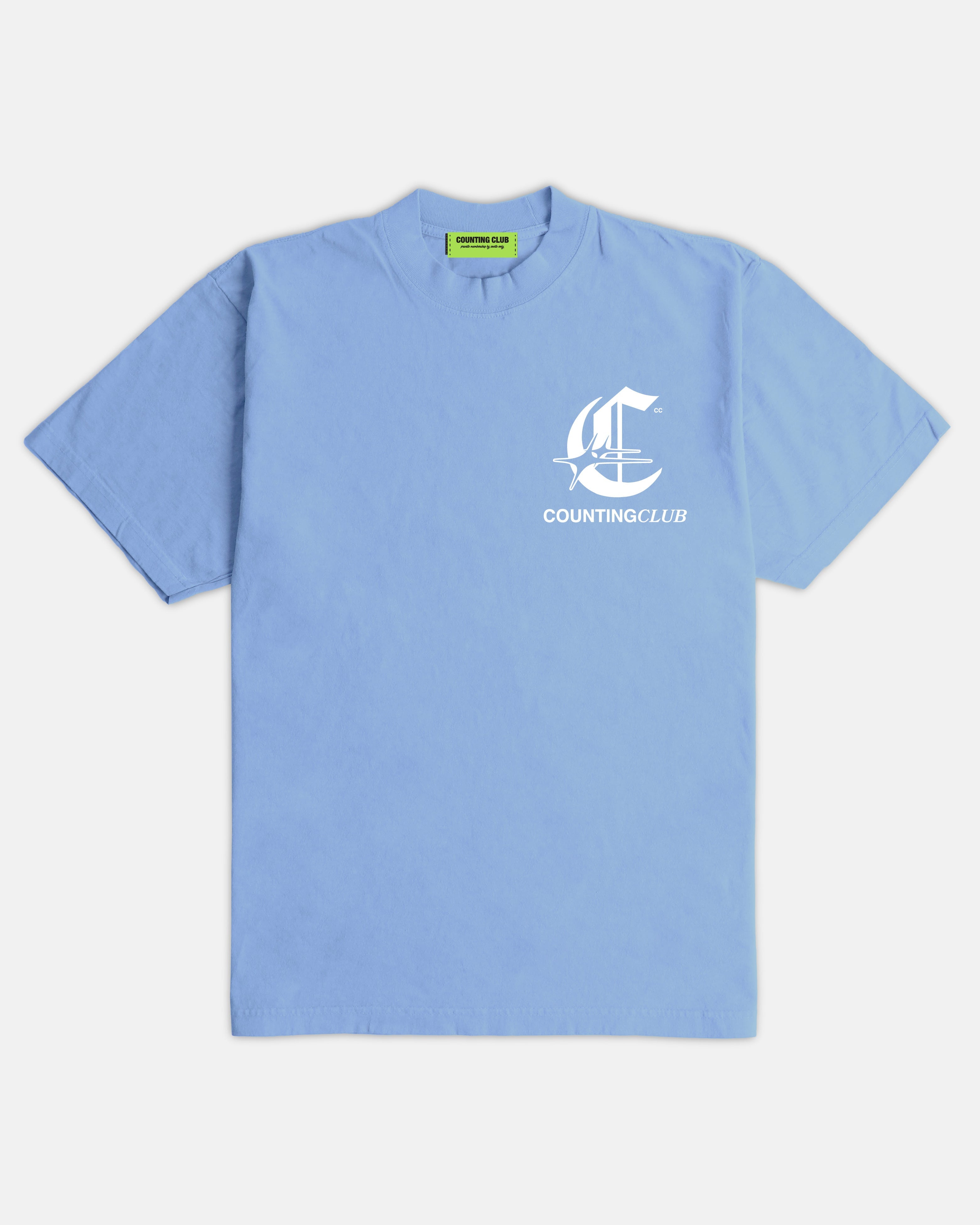 Invite Only Ultra Heavyweight T-shirt - SKY BLUE