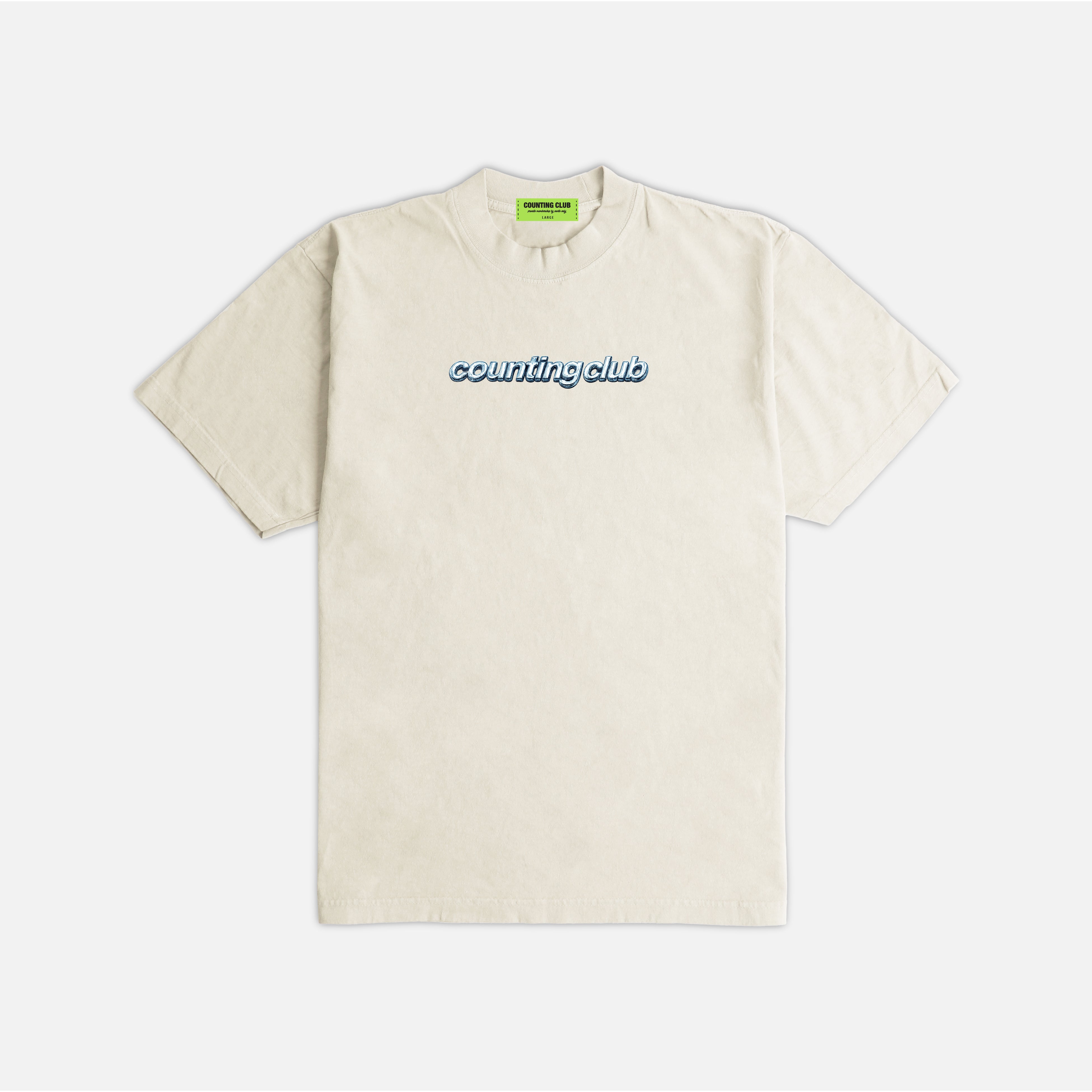 Private Membership Ultra Heavyweight T-shirt - Cream (Copy)