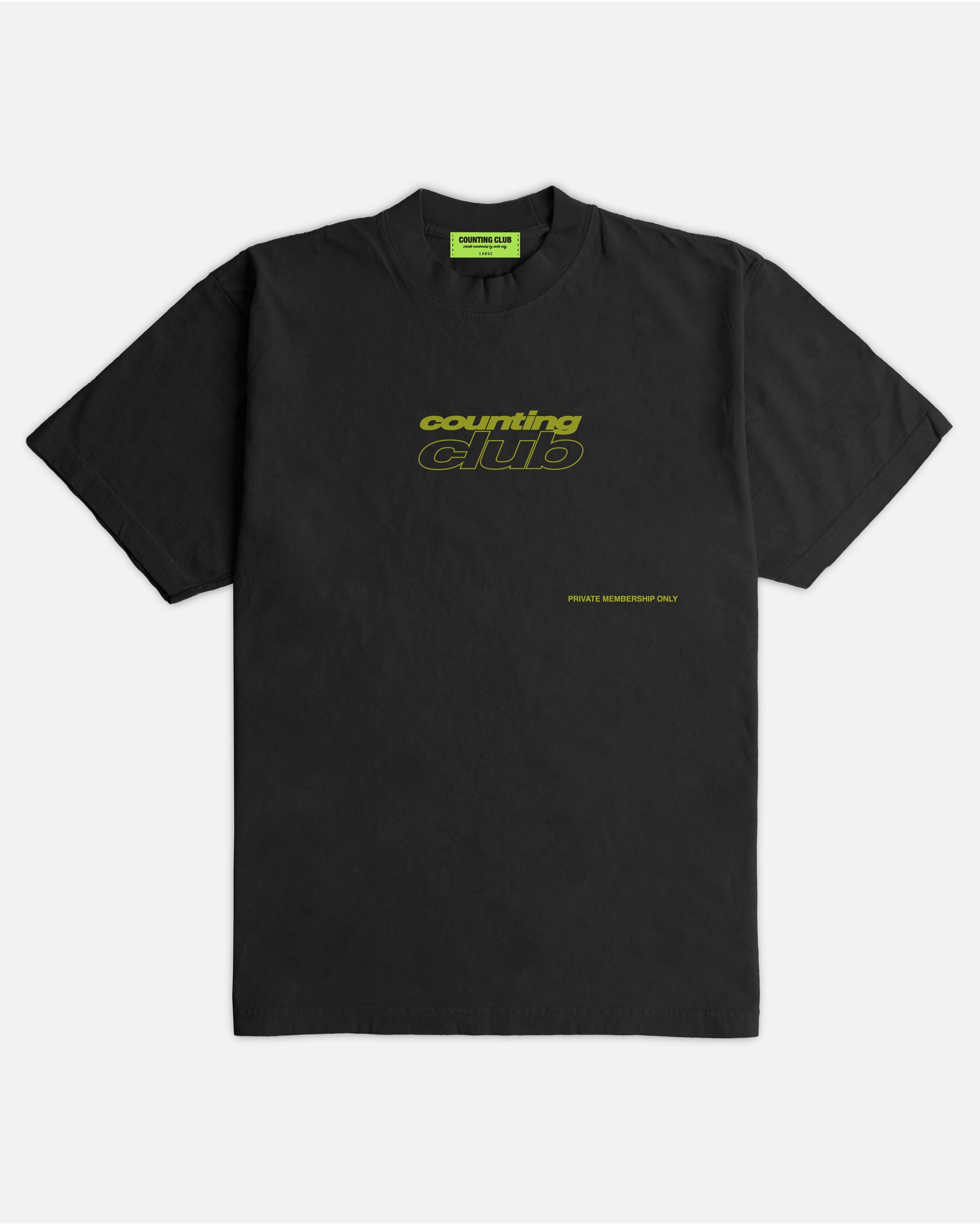 CC By Invite Only Ultra Heavyweight T-shirt - Black