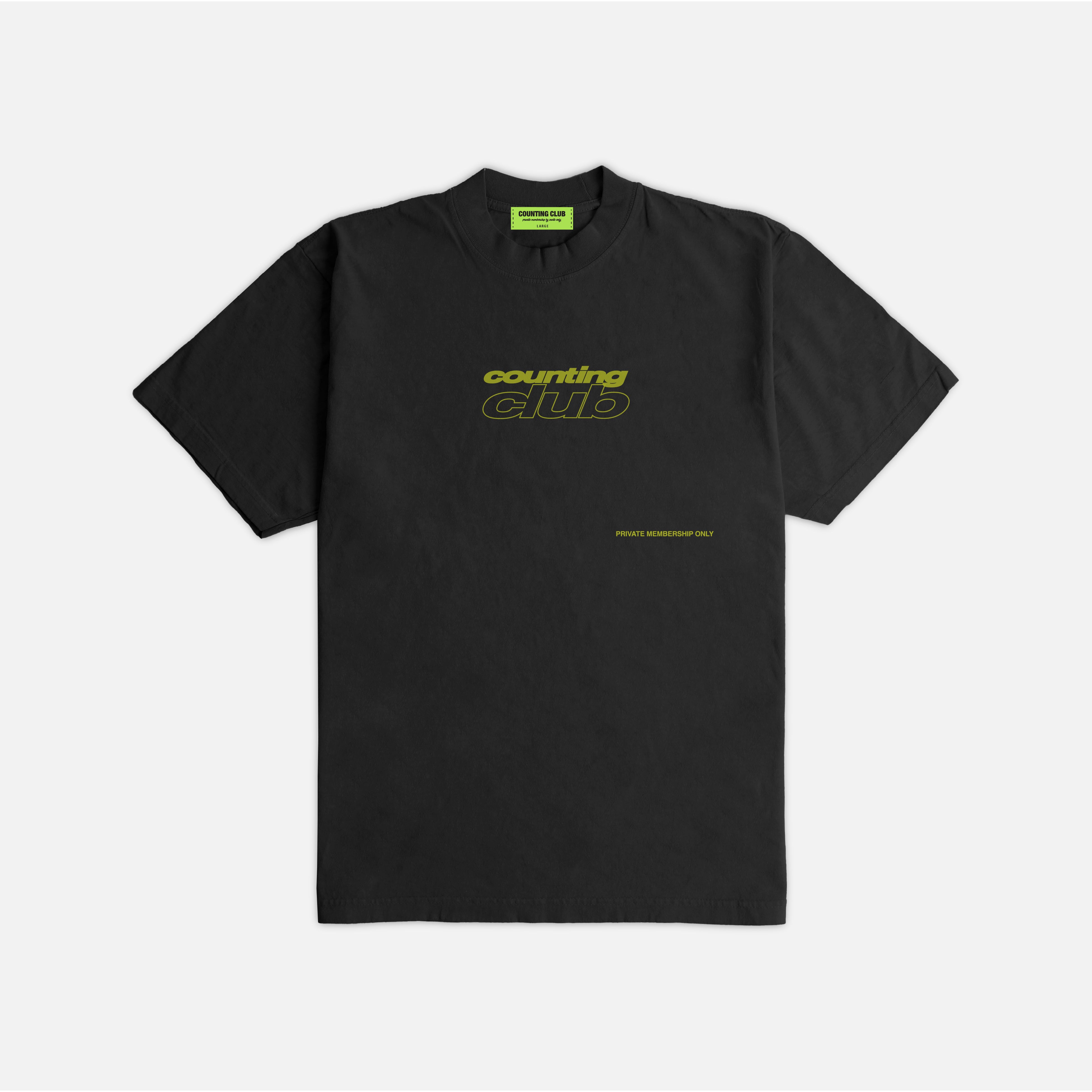 CC By Invite Only Ultra Heavyweight T-shirt - Black