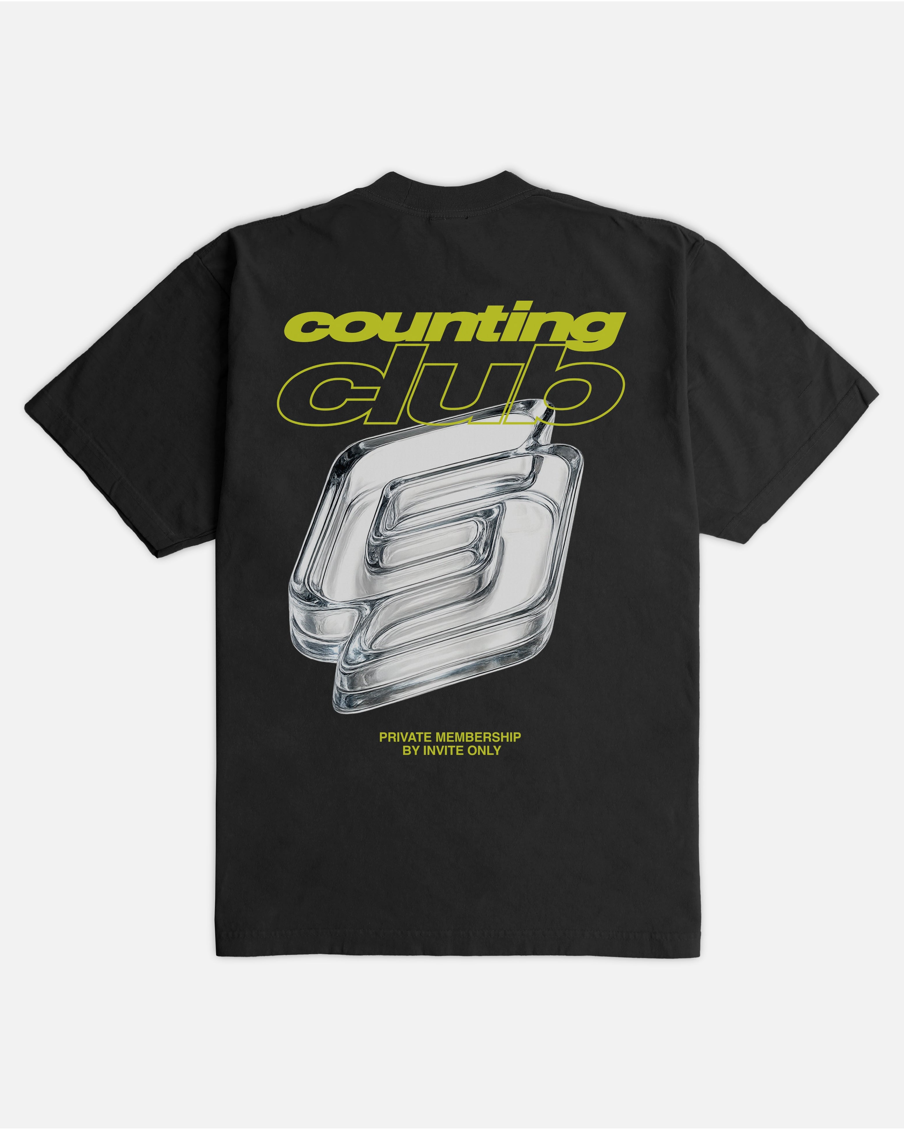 CC By Invite Only Ultra Heavyweight T-shirt - Black