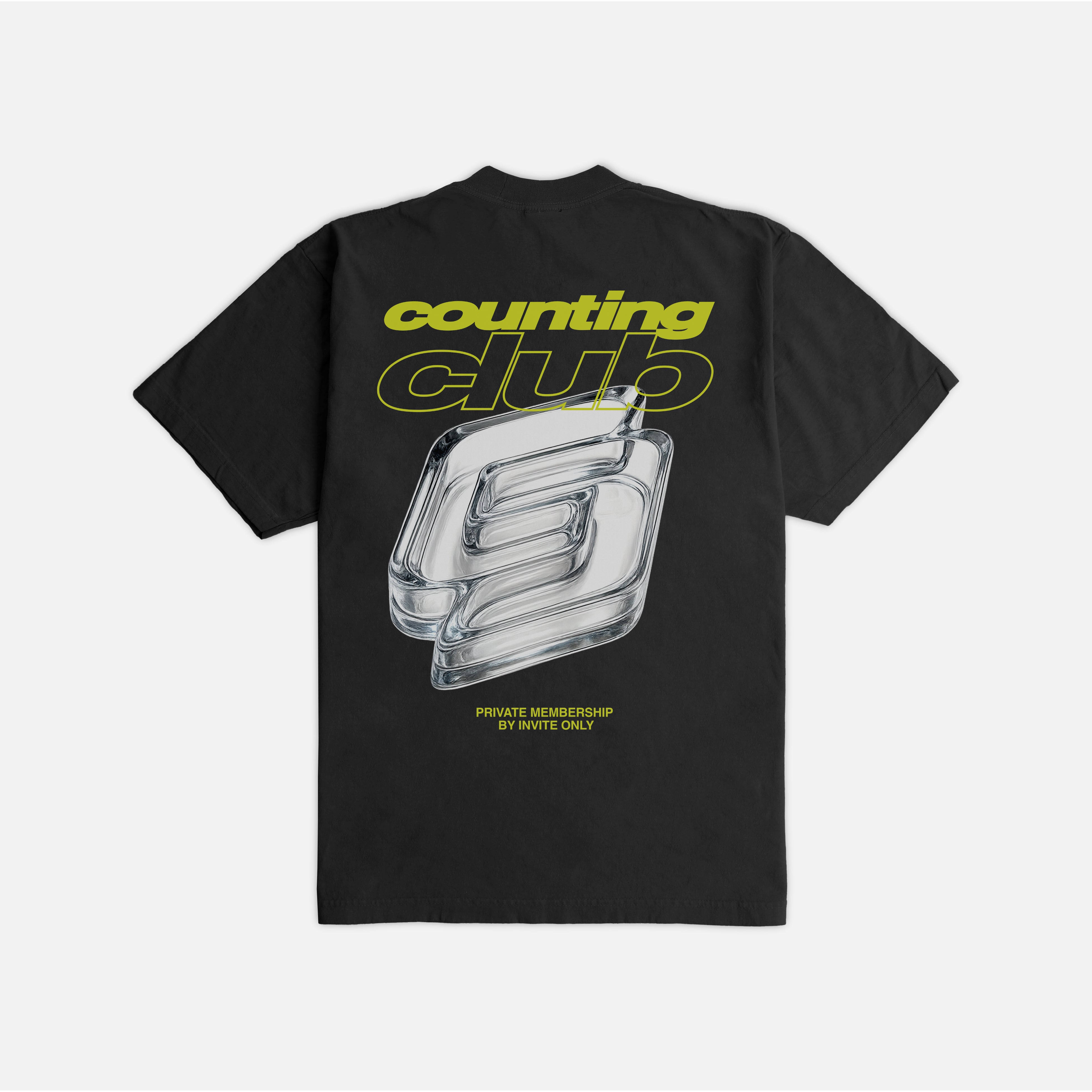 CC By Invite Only Ultra Heavyweight T-shirt - Black