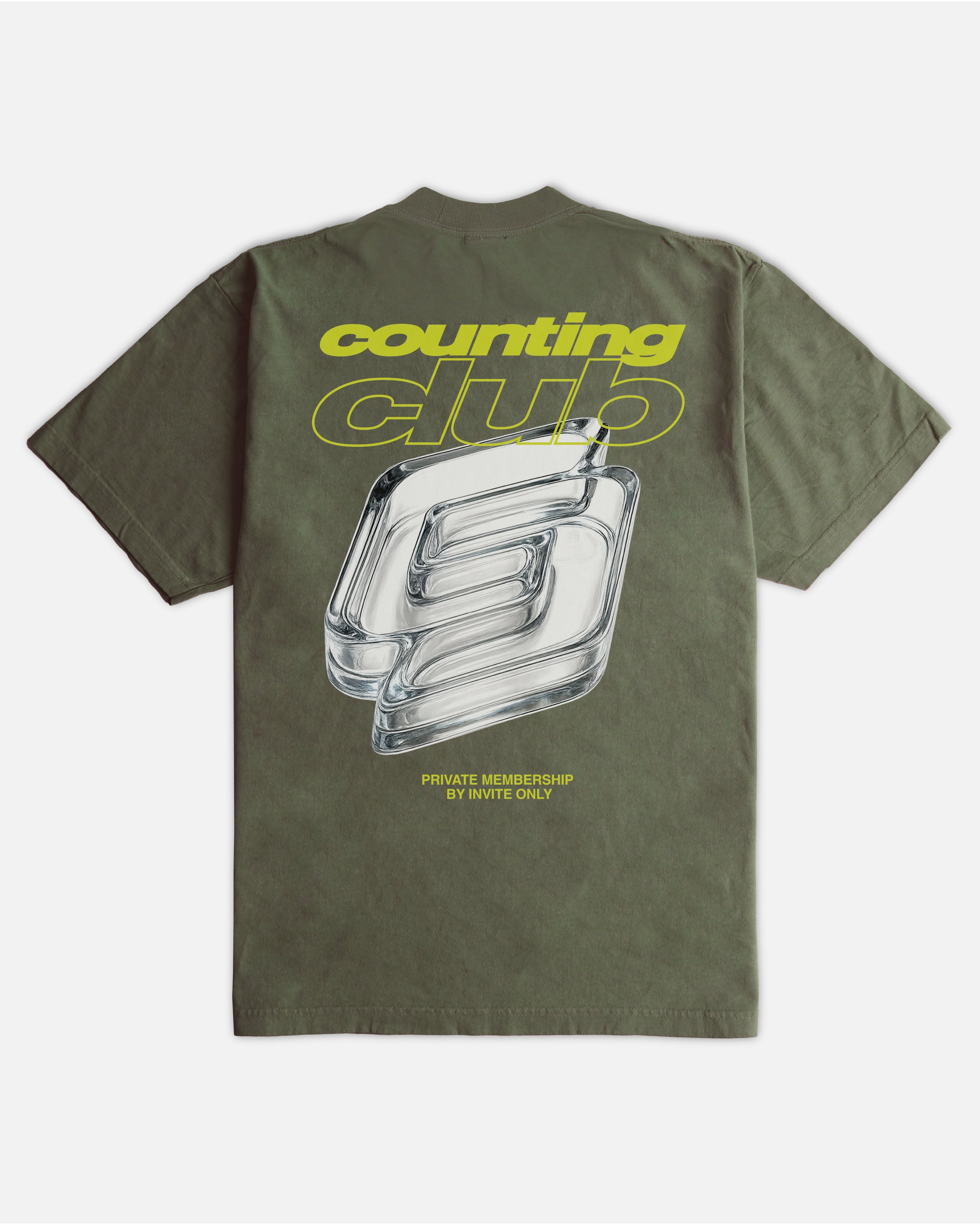 CC By Invite Only Ultra Heavyweight T-shirt - Olive