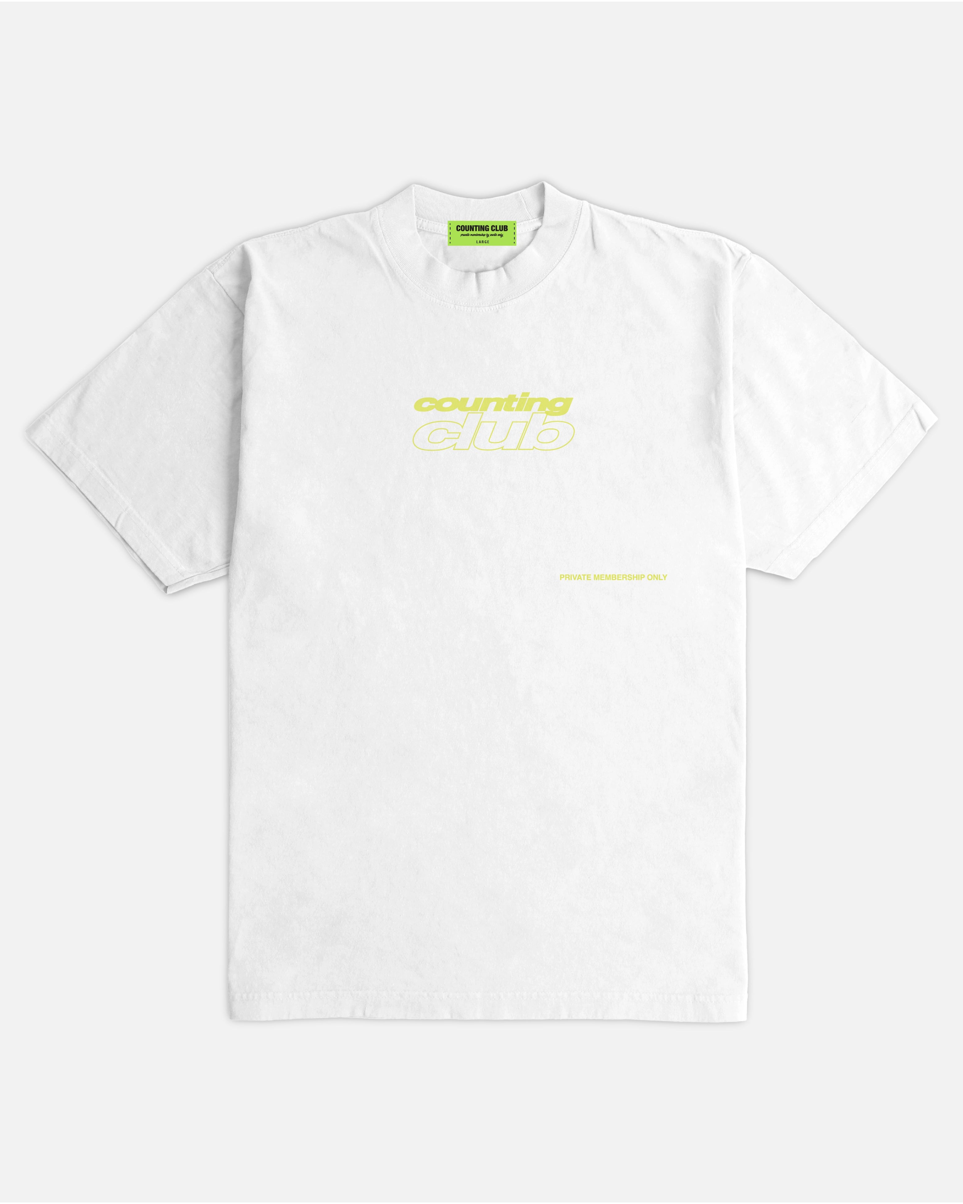 CC By Invite Only Ultra Heavyweight T-shirt - White
