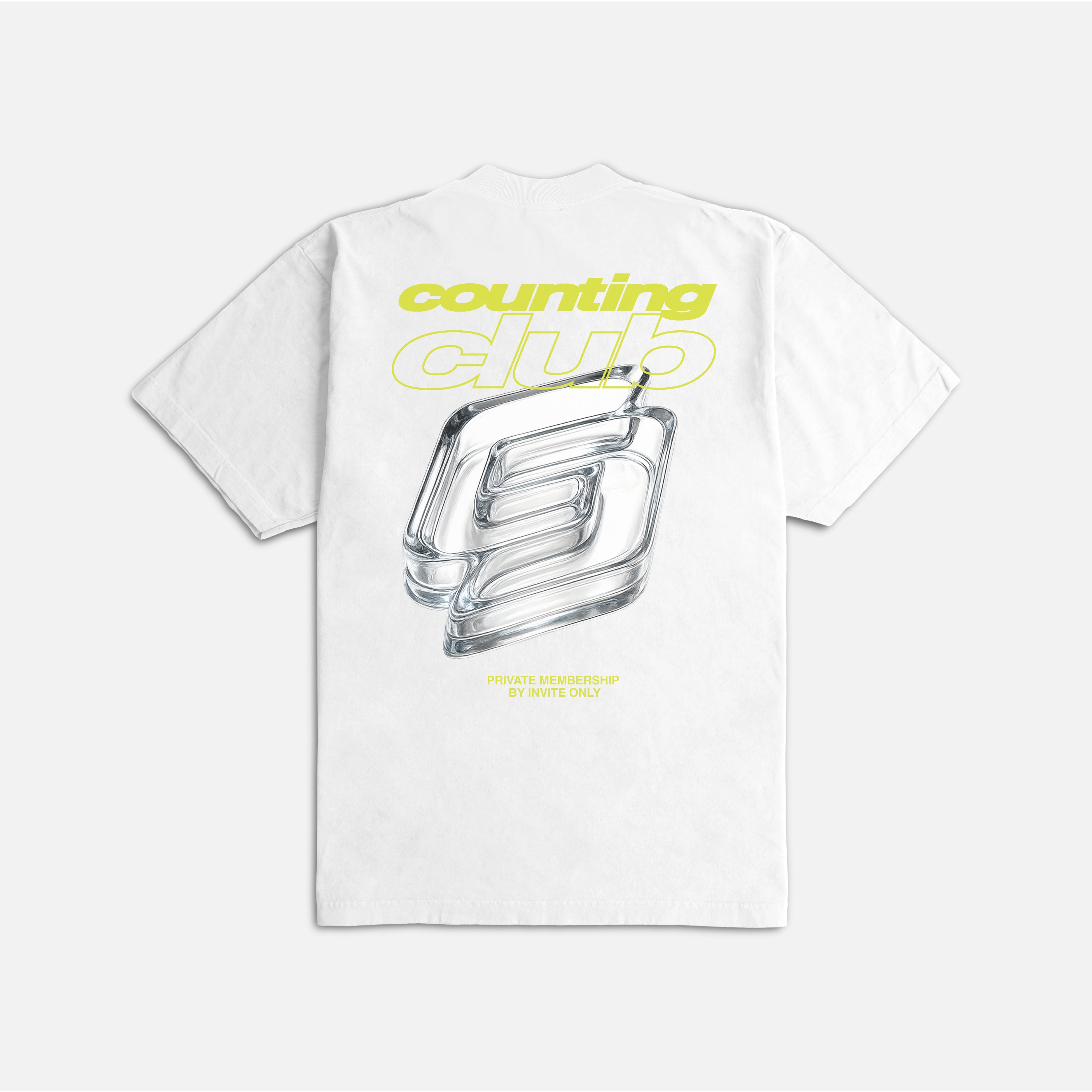 CC By Invite Only Ultra Heavyweight T-shirt - White