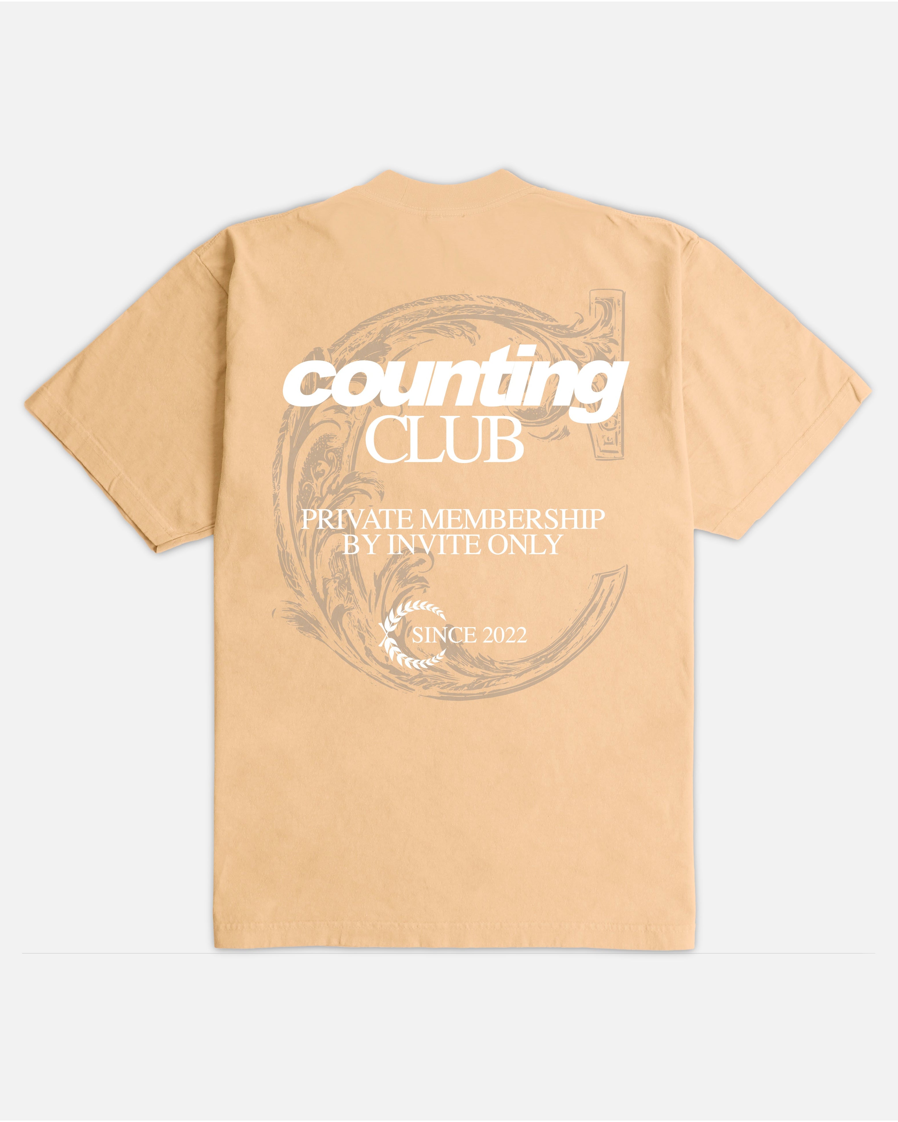 Exclusive Membership Ultra Heavyweight T-shirt - Khaki