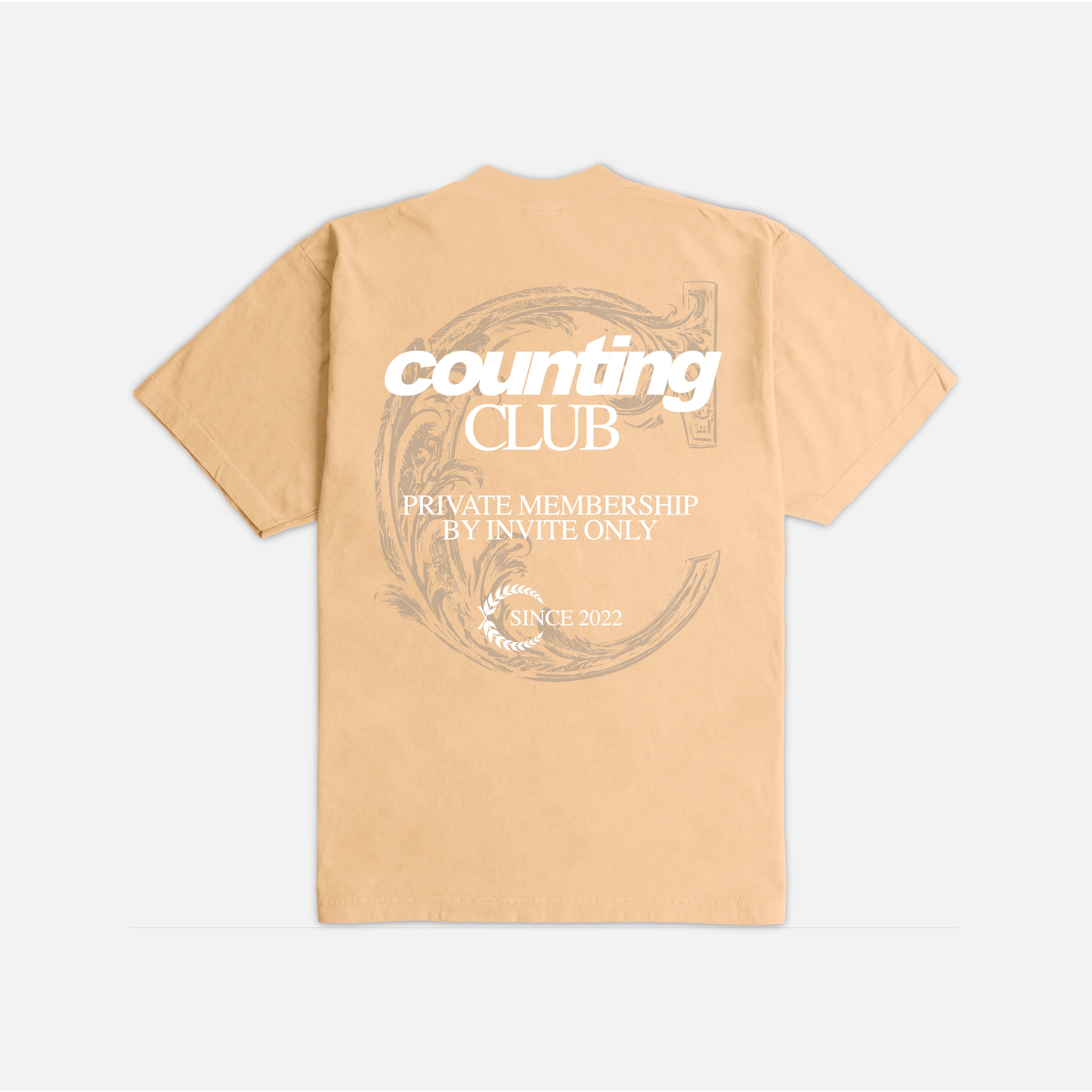 Exclusive Membership Ultra Heavyweight T-shirt - Khaki