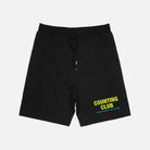 Stack Count Repeat Embroidered Shorts