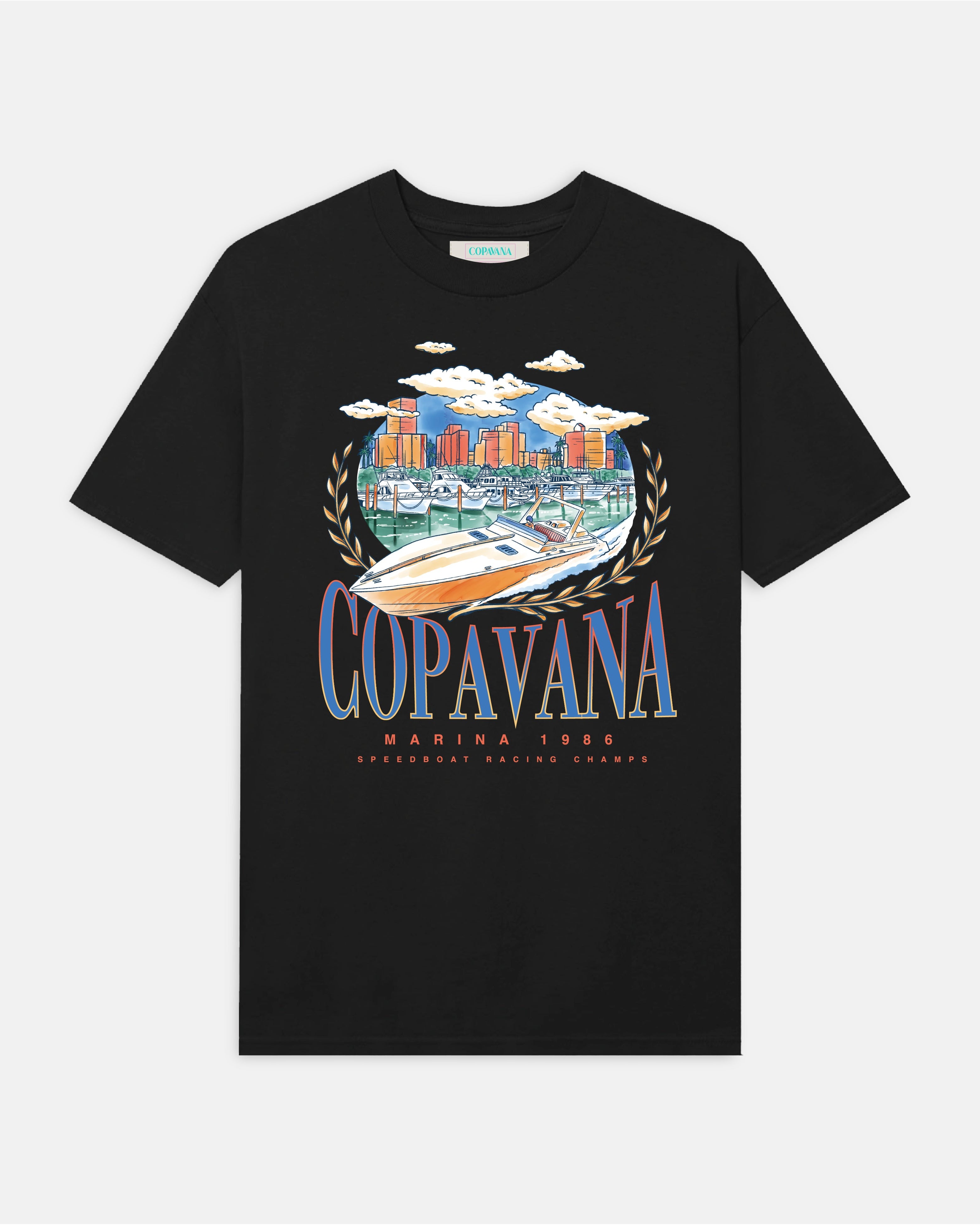 Marina T-Shirt - Pirate Black