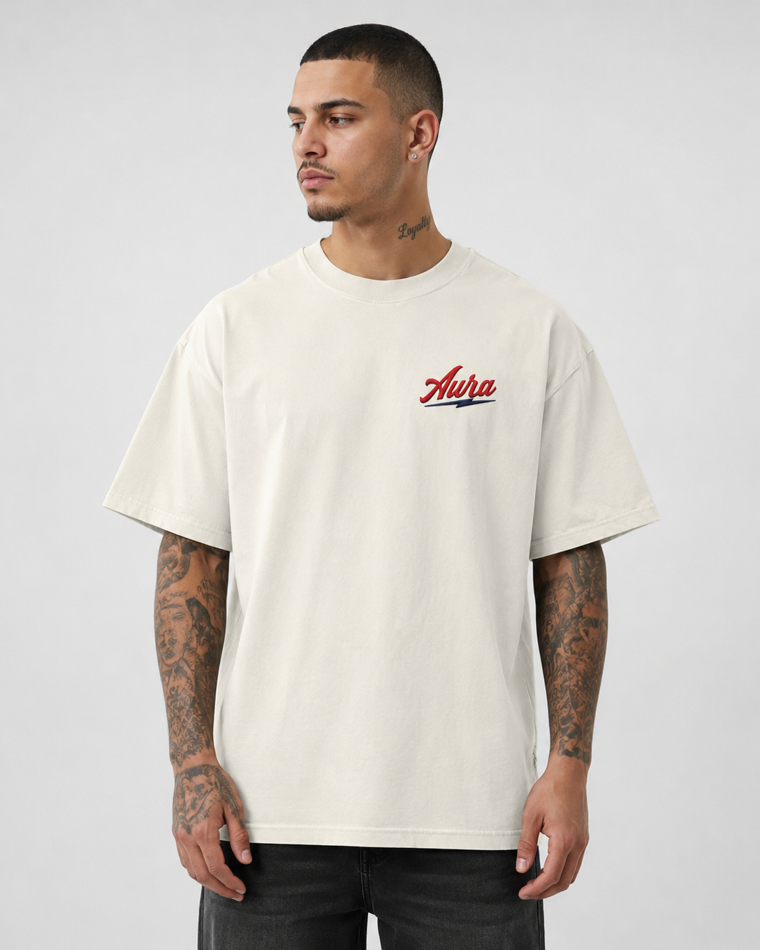 Aura Embroidered Ultra Heavyweight T-shirt