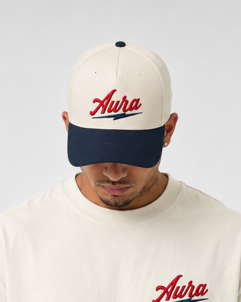 Aura Embroidered Snapback