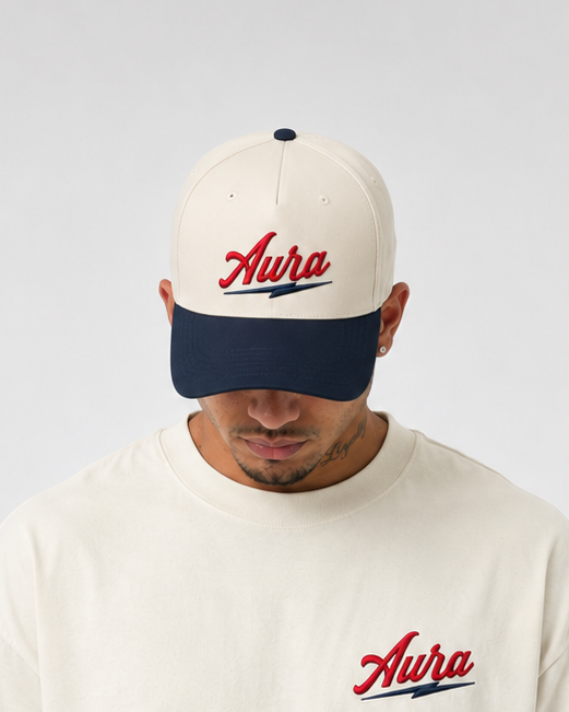Aura Embroidered Snapback