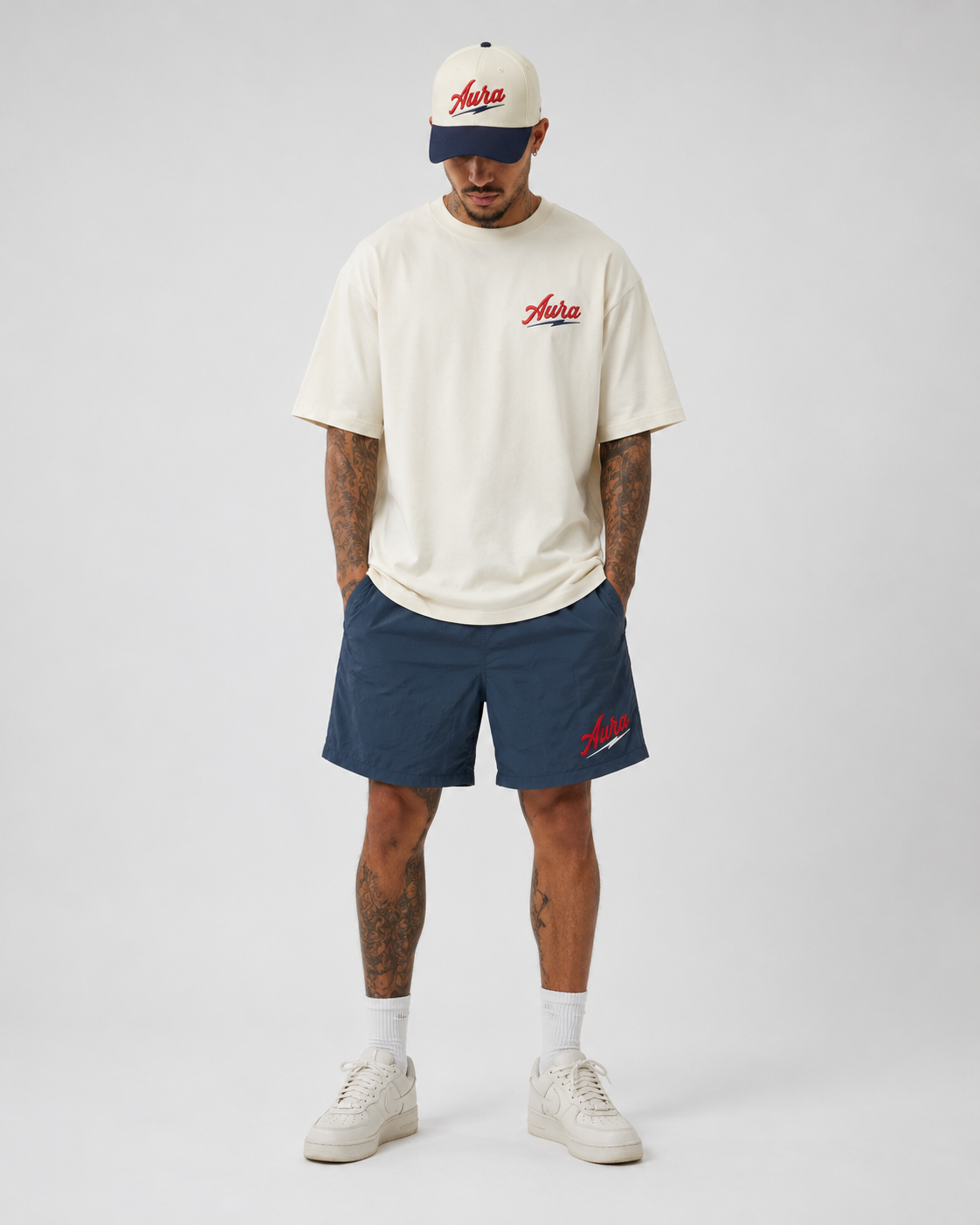 Aura Embroidered Snapback