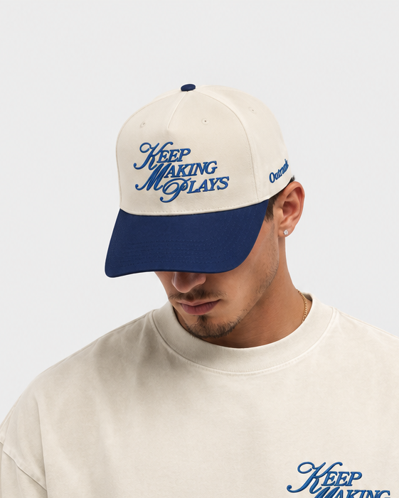 Keep Making Plays Embroidered Snapback