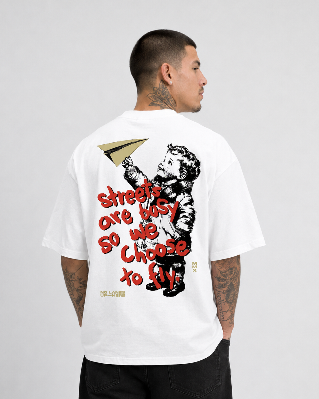 No Lanes Up Here Ultra Heavyweight T-shirt