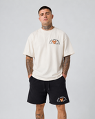 Enjoy The Fruits of Labor Embroidered Short