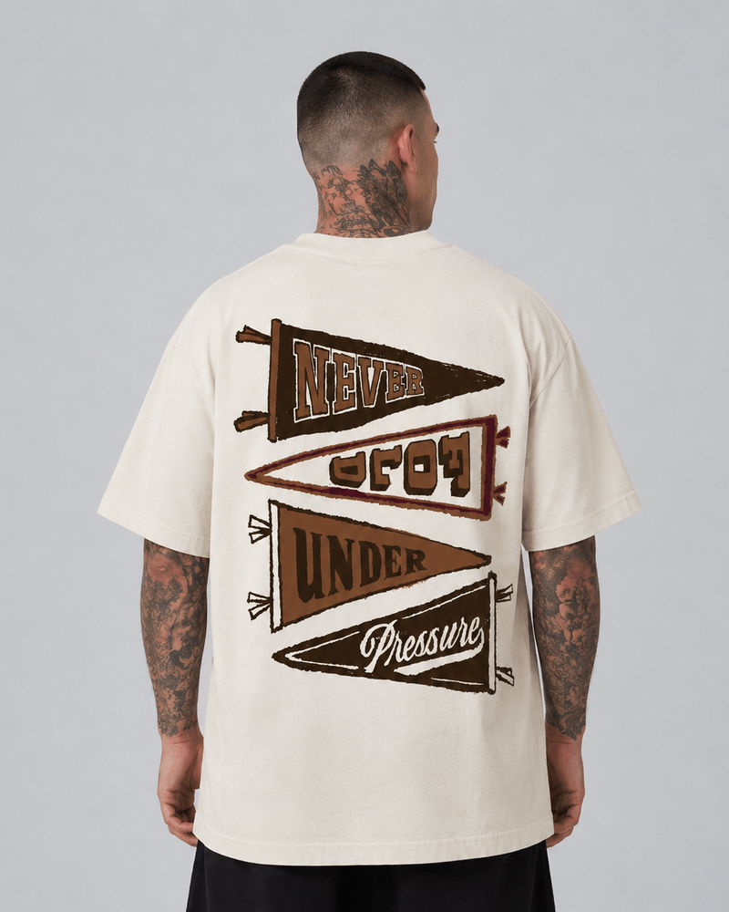 Never Fold Under Pressure Ultra Heavyweight T-shirt