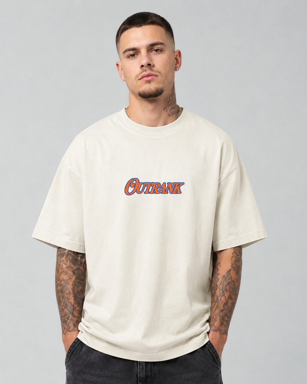 Big Wins Only Ultra Heavyweight T-shirt - Cream