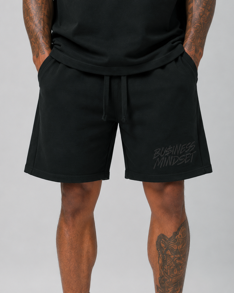 Business Mindset  Embroidered Short