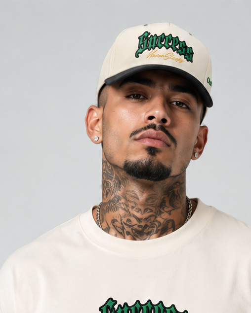 Success Never Sleeps Embroidered Snapback