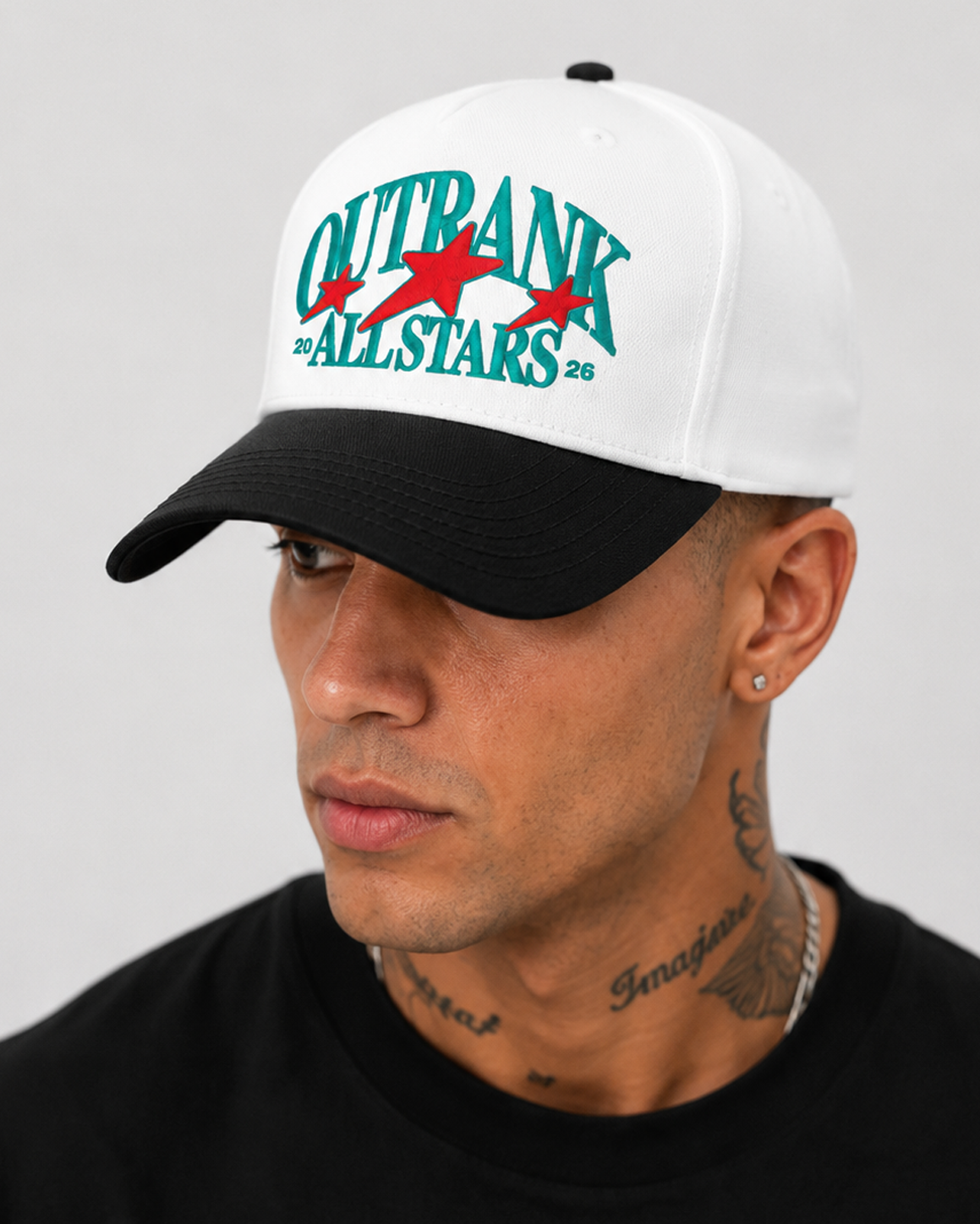 Outrank All Stars Embroidered Snapback