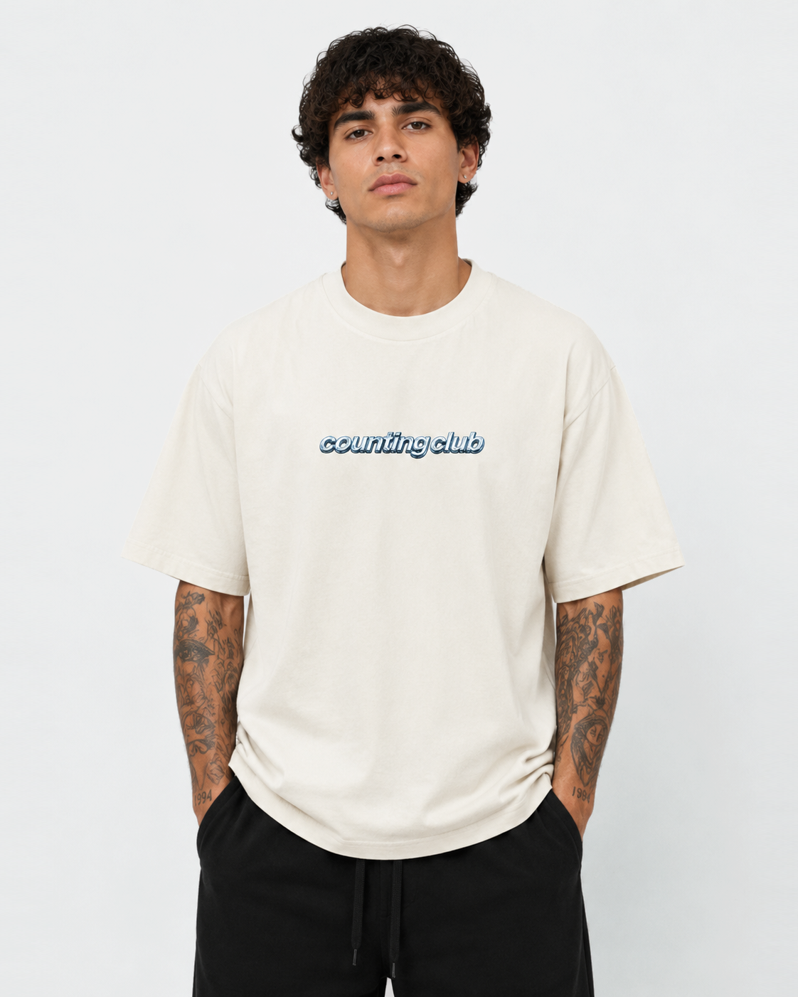Private Membership Ultra Heavyweight T-shirt - Cream (Copy)
