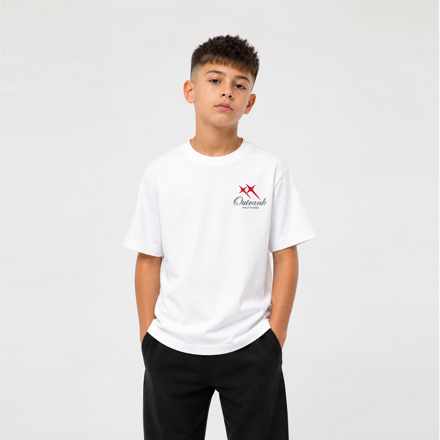 Highly Favored Youth T-shirt - White