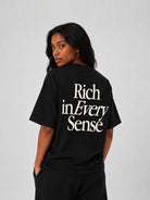 Rich Mom Ultra Heavyweight T-Shirt - Black