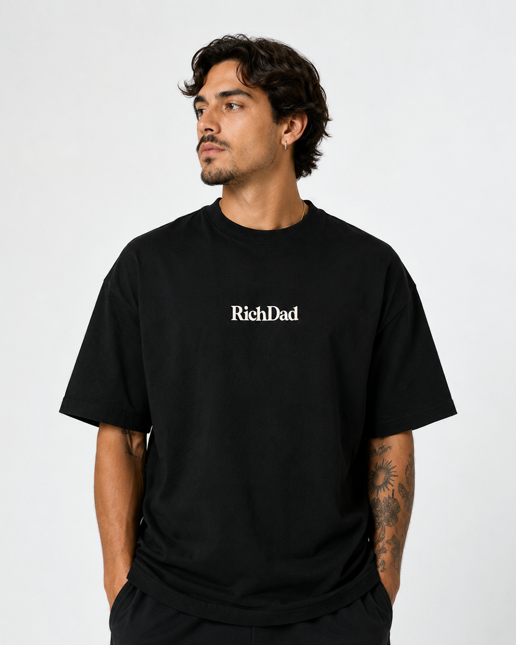 Rich Dad Ultra Heavyweight T-Shirt - Black