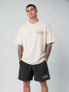 Highly Favored Embroidered 6" Nylon Shorts